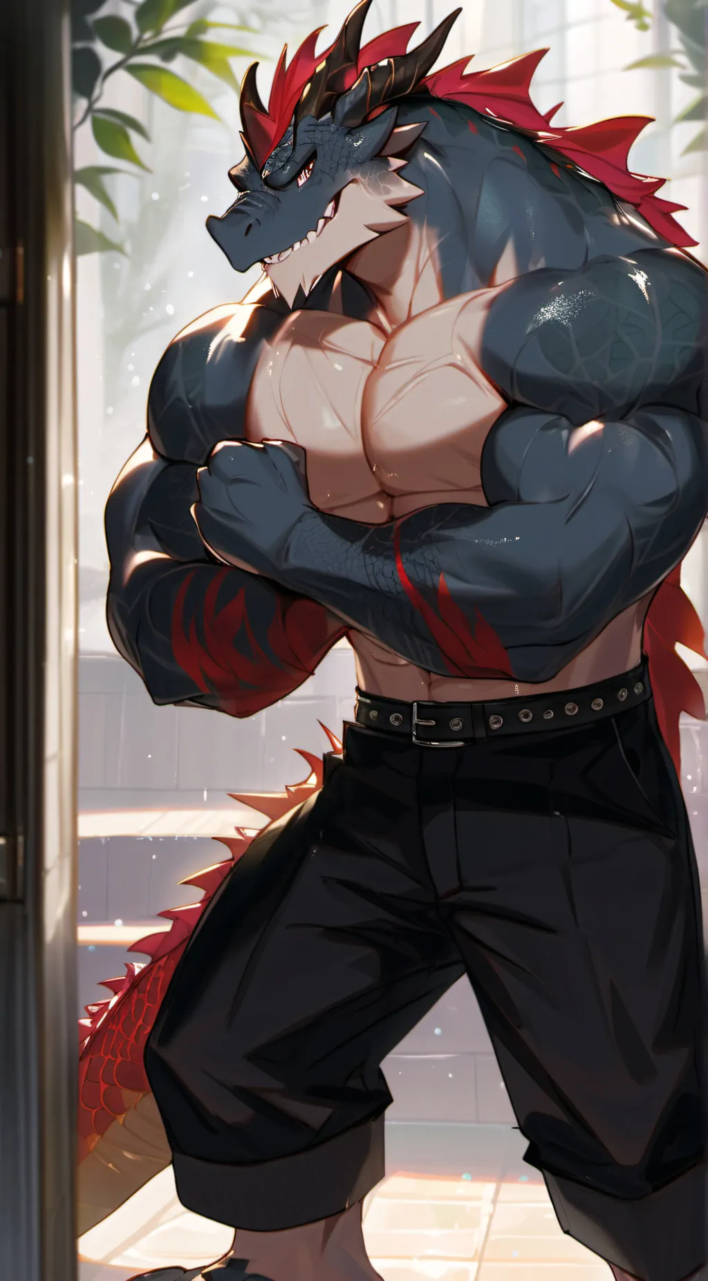 ai character: Leo background