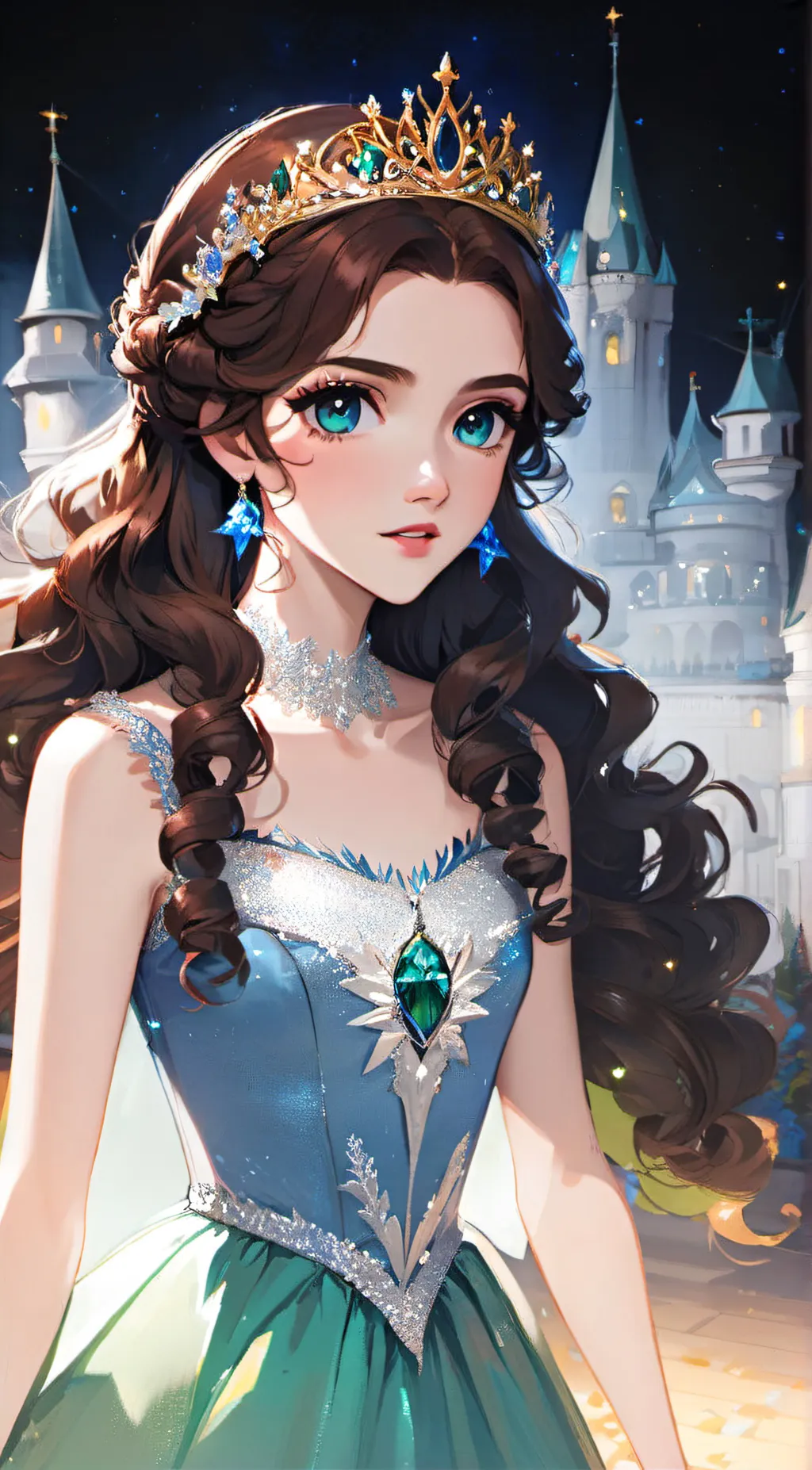 ai character: princess Lacey background