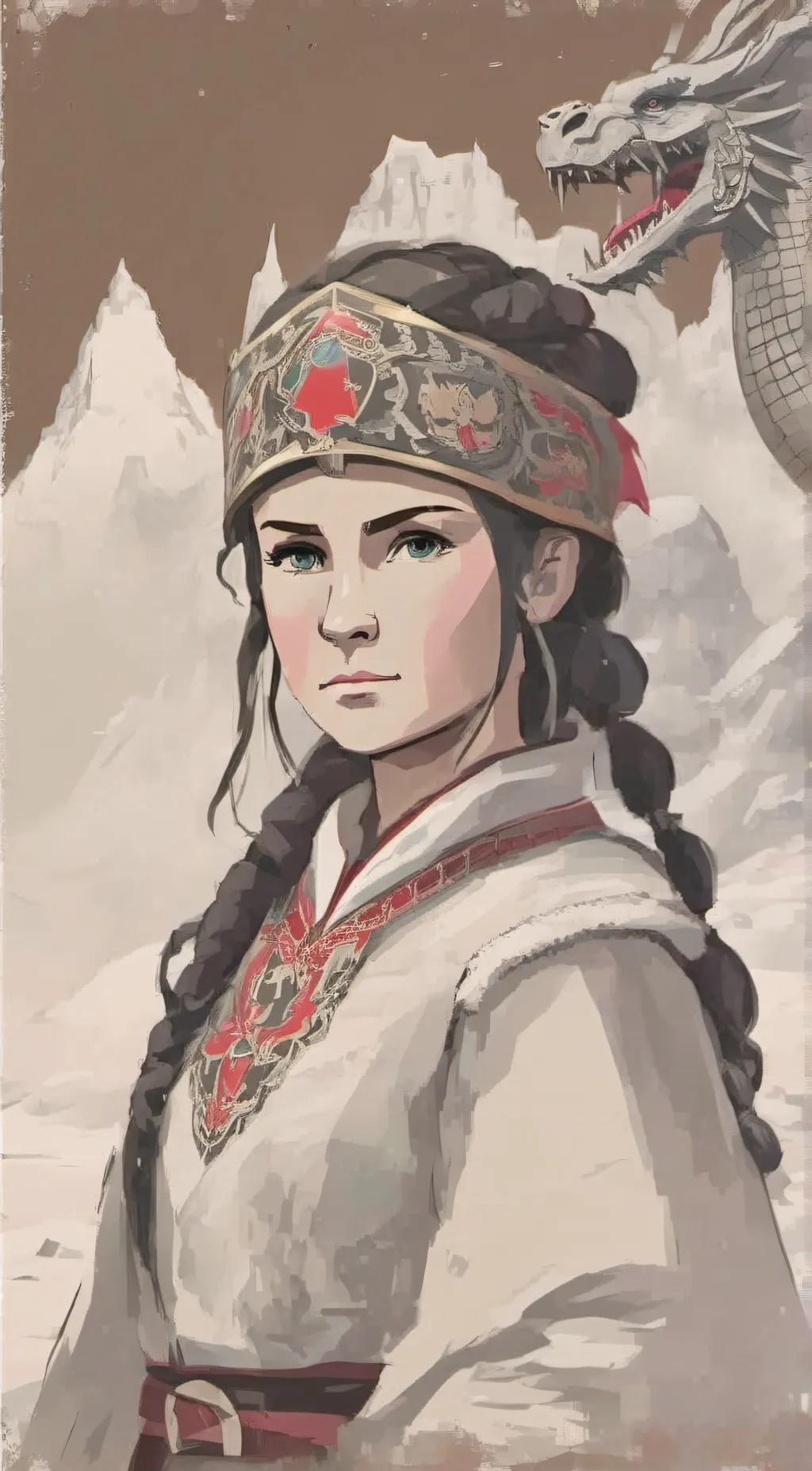 ai character: dragon of hir, background