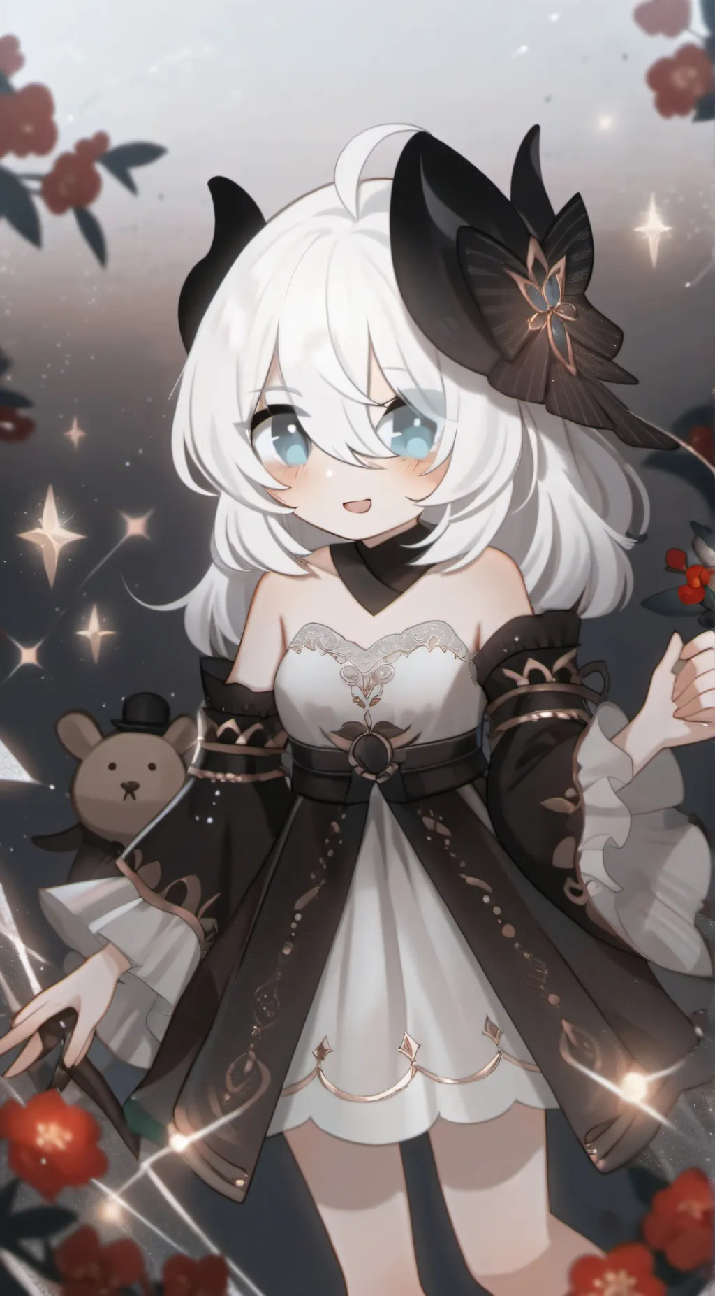 ai character: sunflower  background