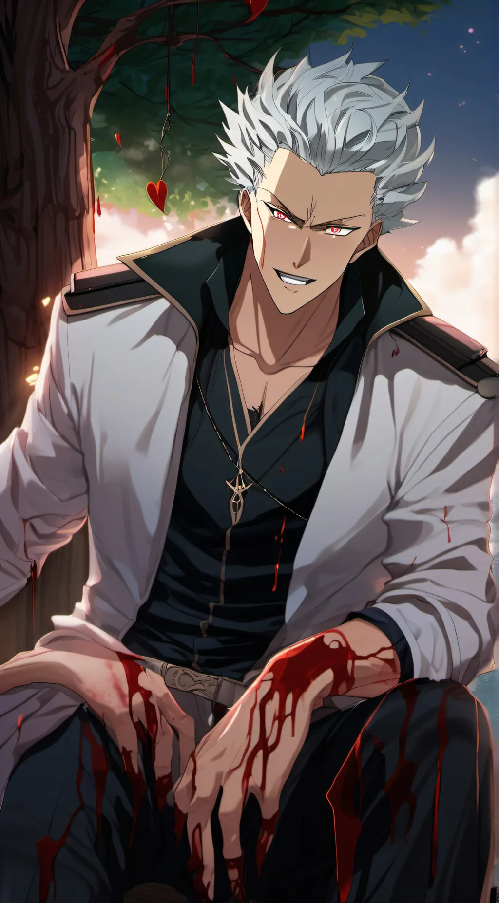 ai character: garou background