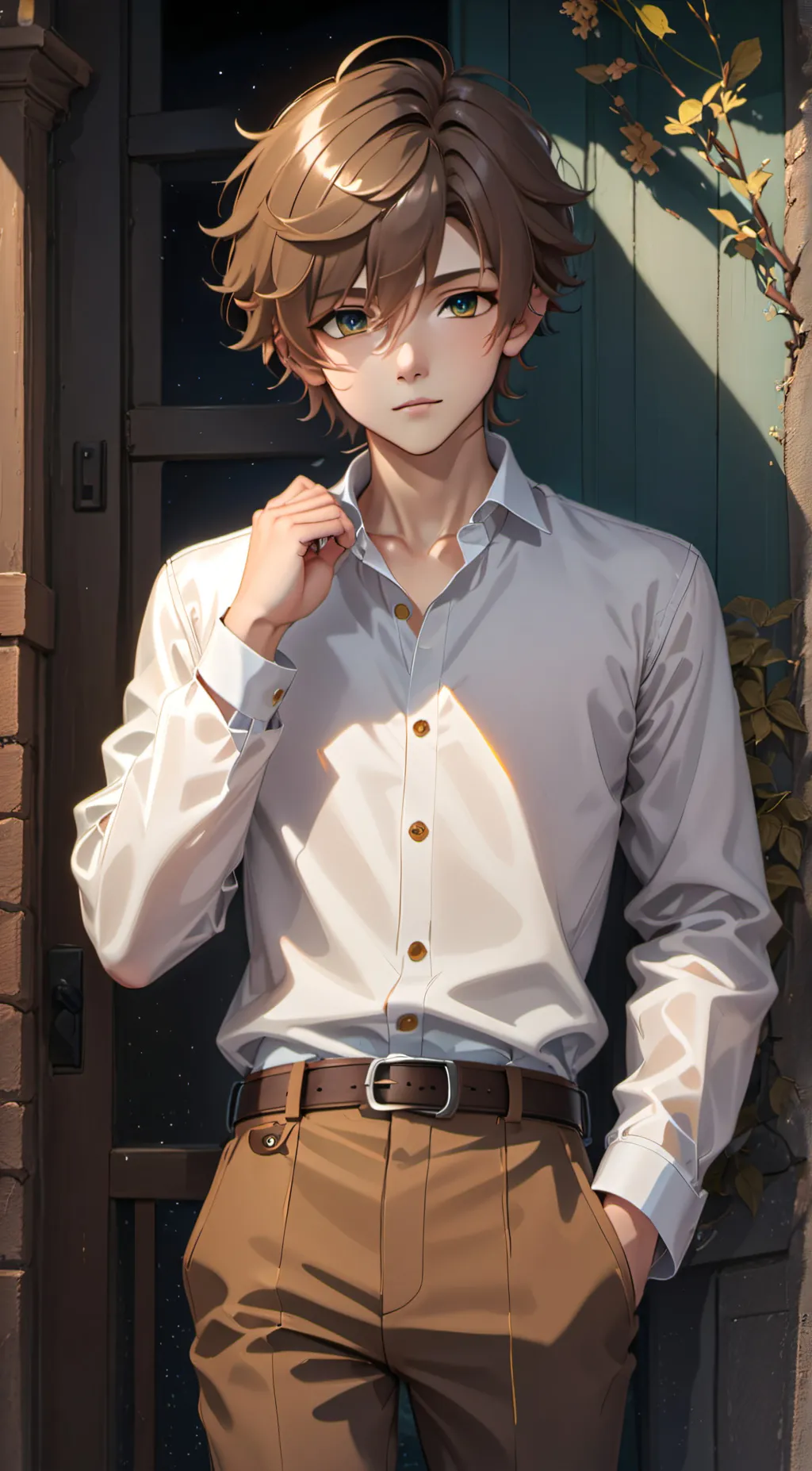 ai character: Michael  background