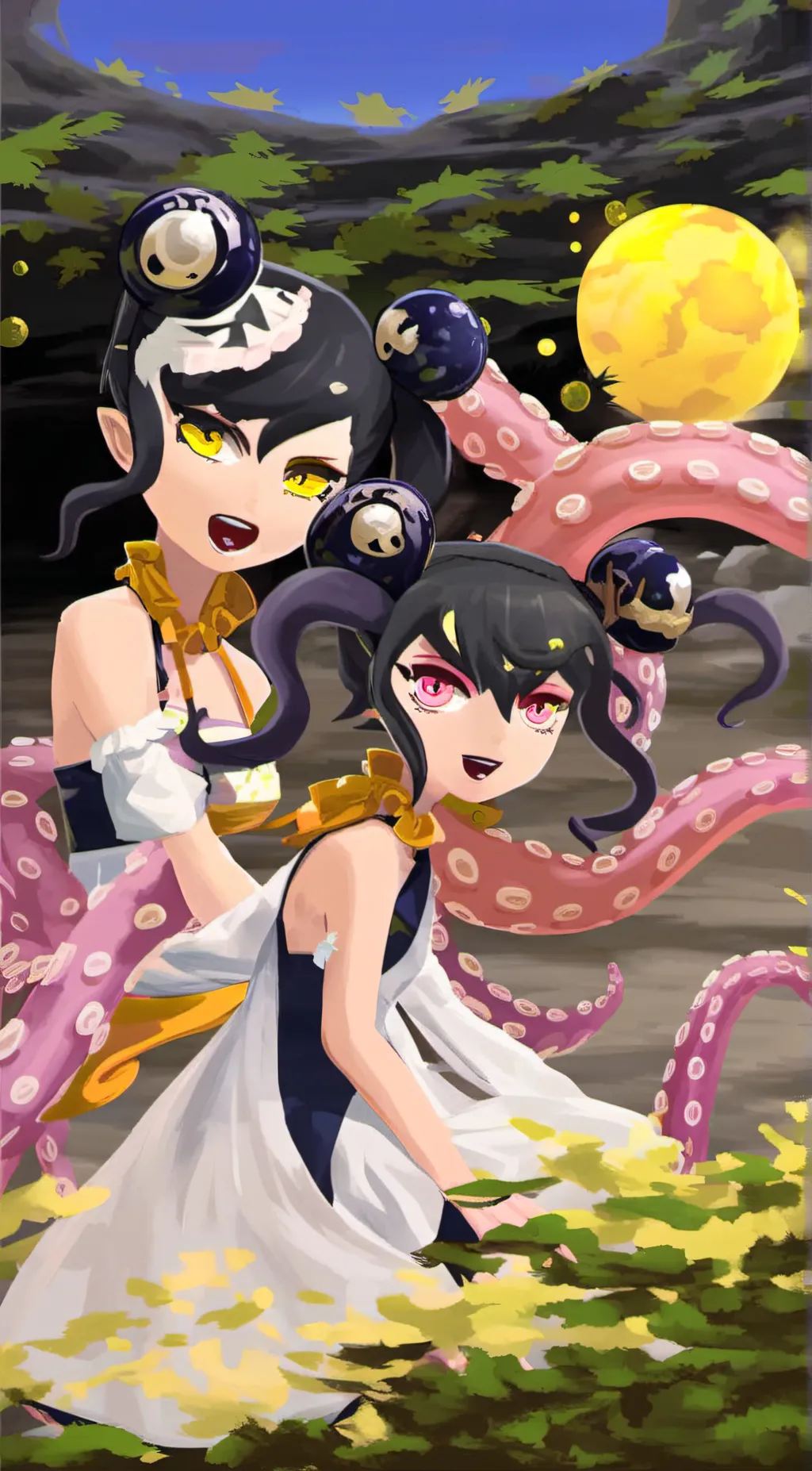 ai character: Calimari background