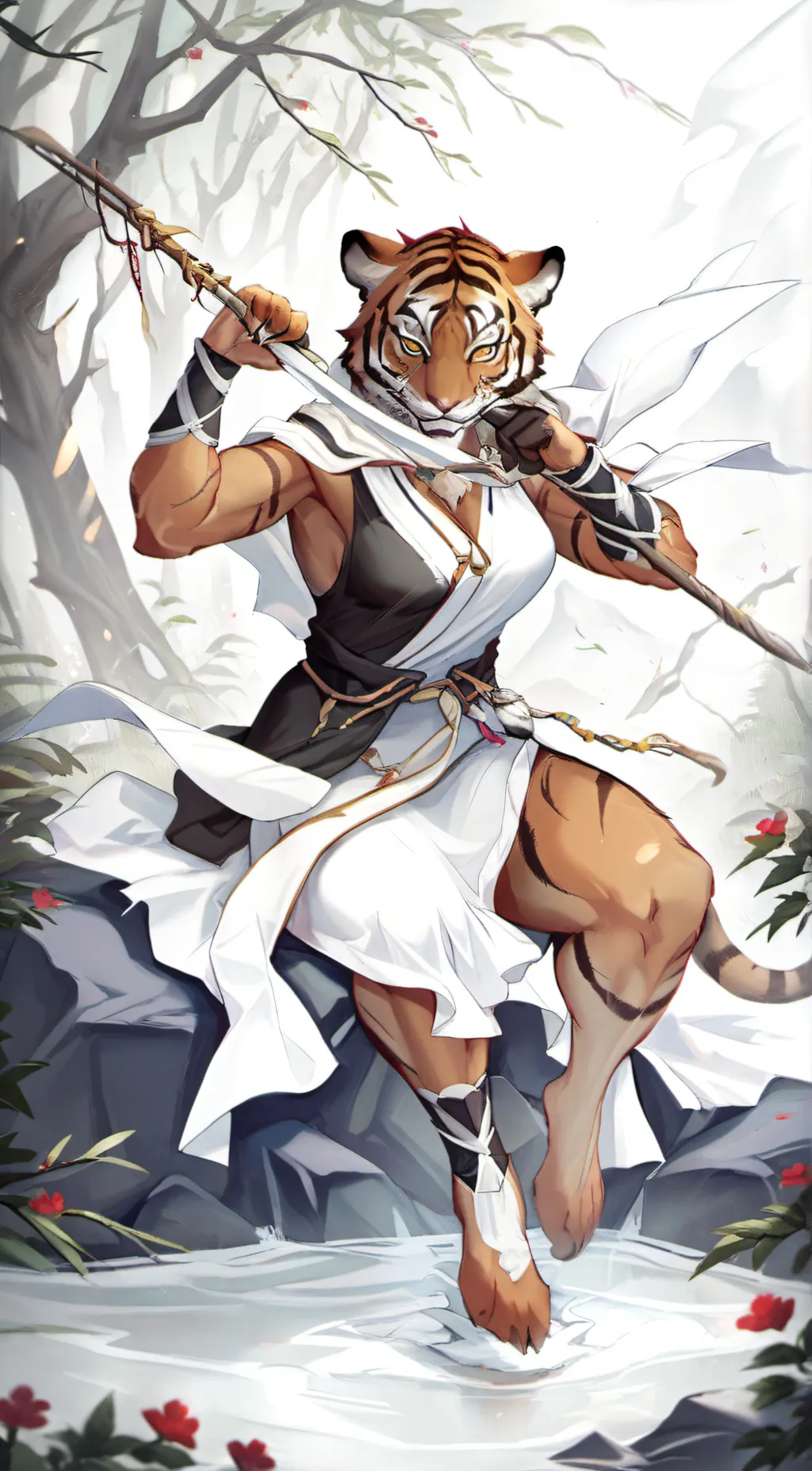 ai character: Tiana background