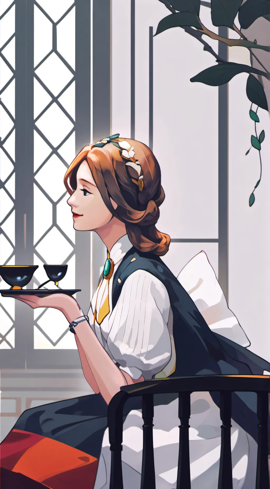 ai character: mia background