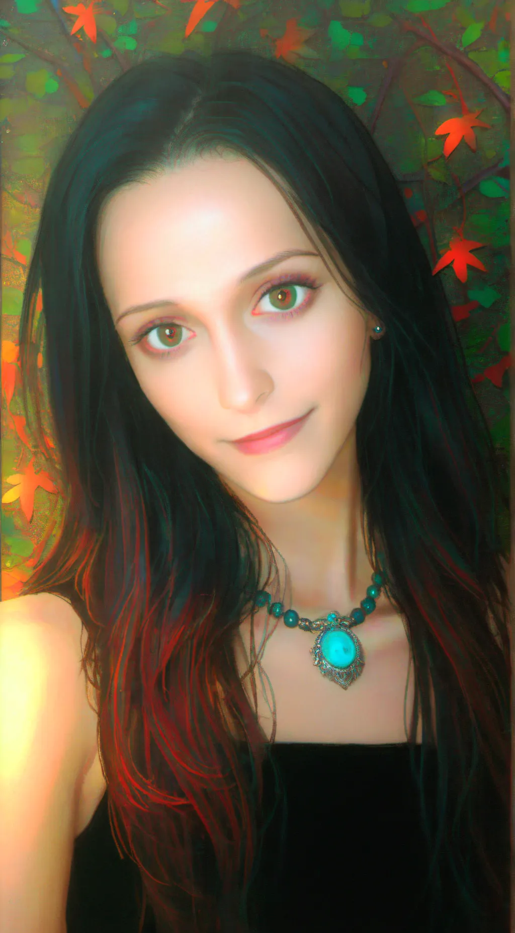 ai character: Hazel background