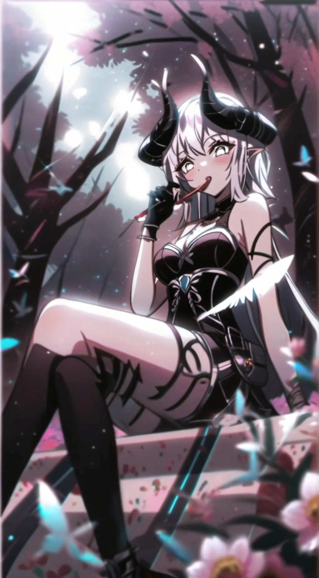 ai character: lay background