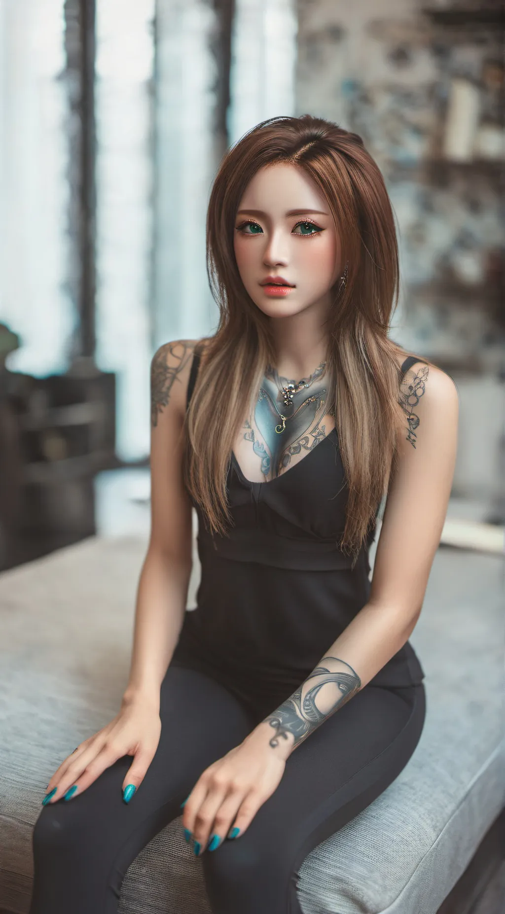 ai character: Angelica background
