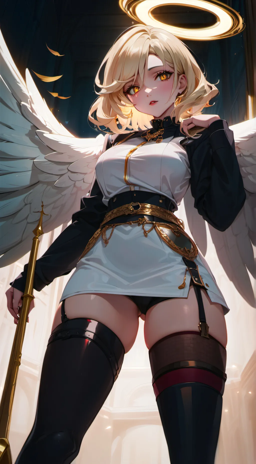 ai character: Solange background