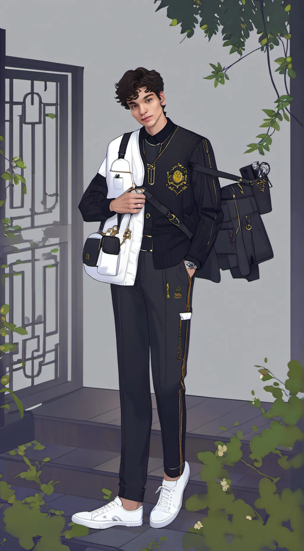 ai character: Marcus Dobre background