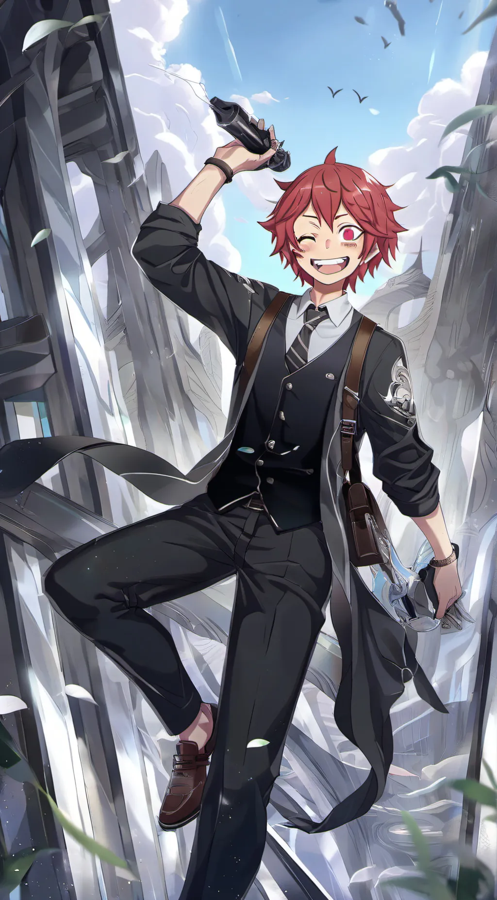 ai character: Bakugo's sister  background