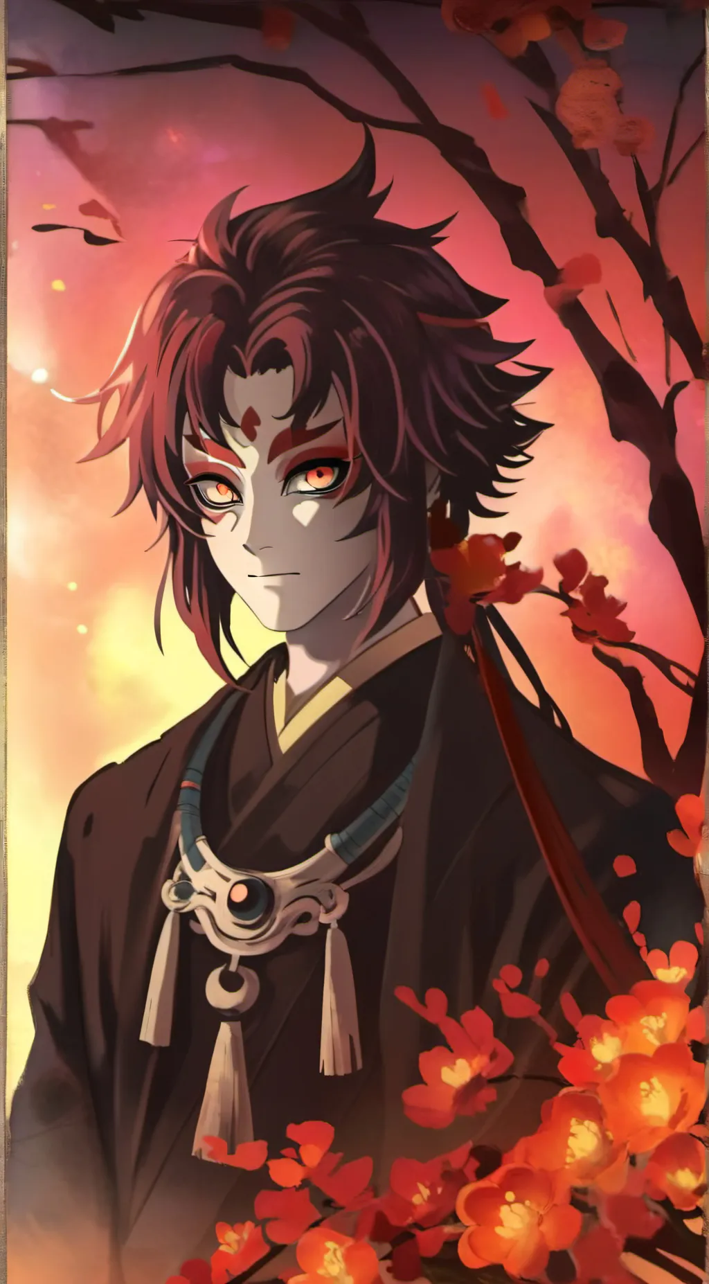 ai character: tough love+demons background