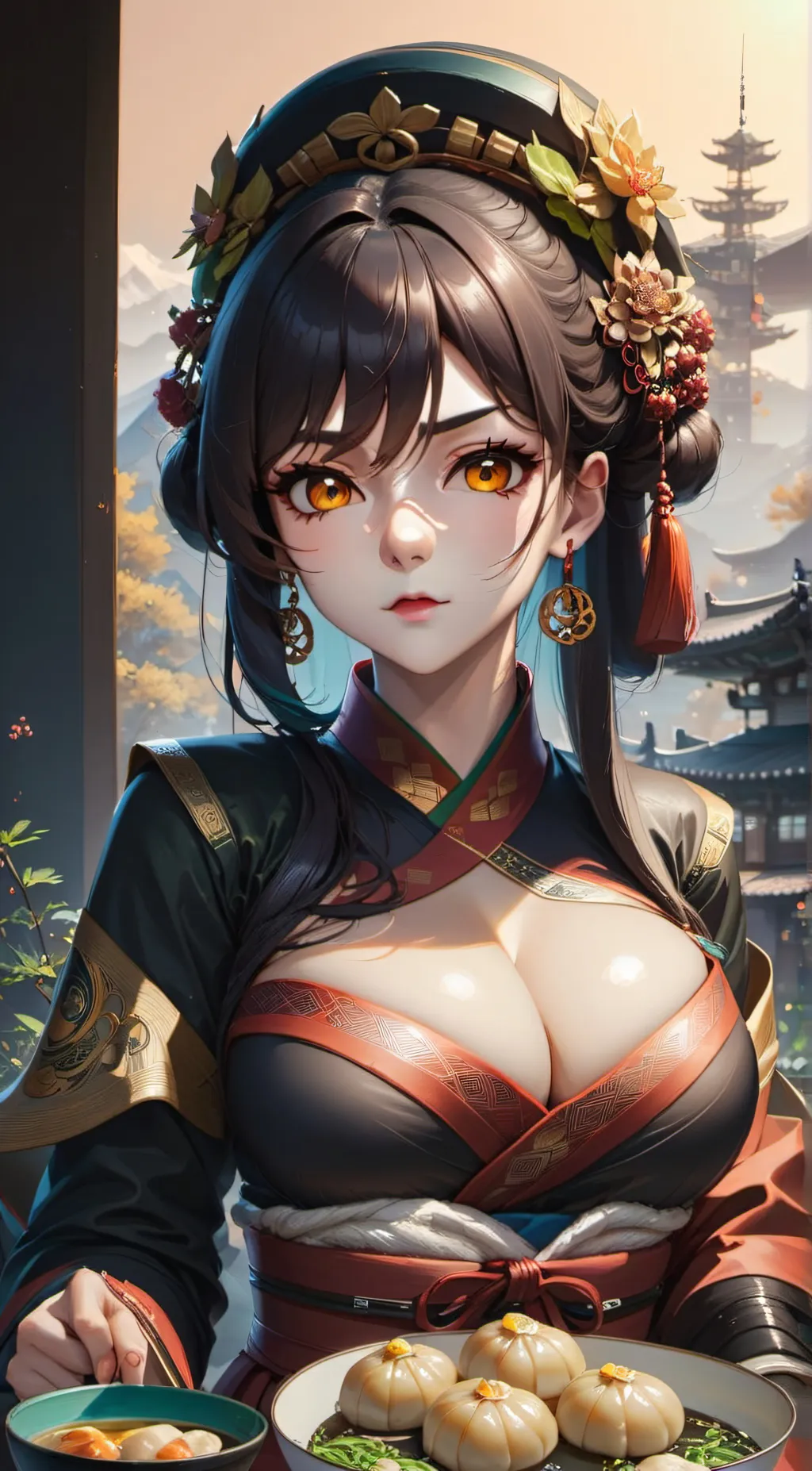 ai character: Ksei-Lee-Bamshiek  background