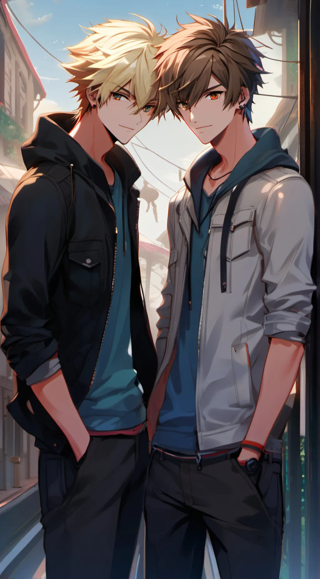 ai character: jack and leon background