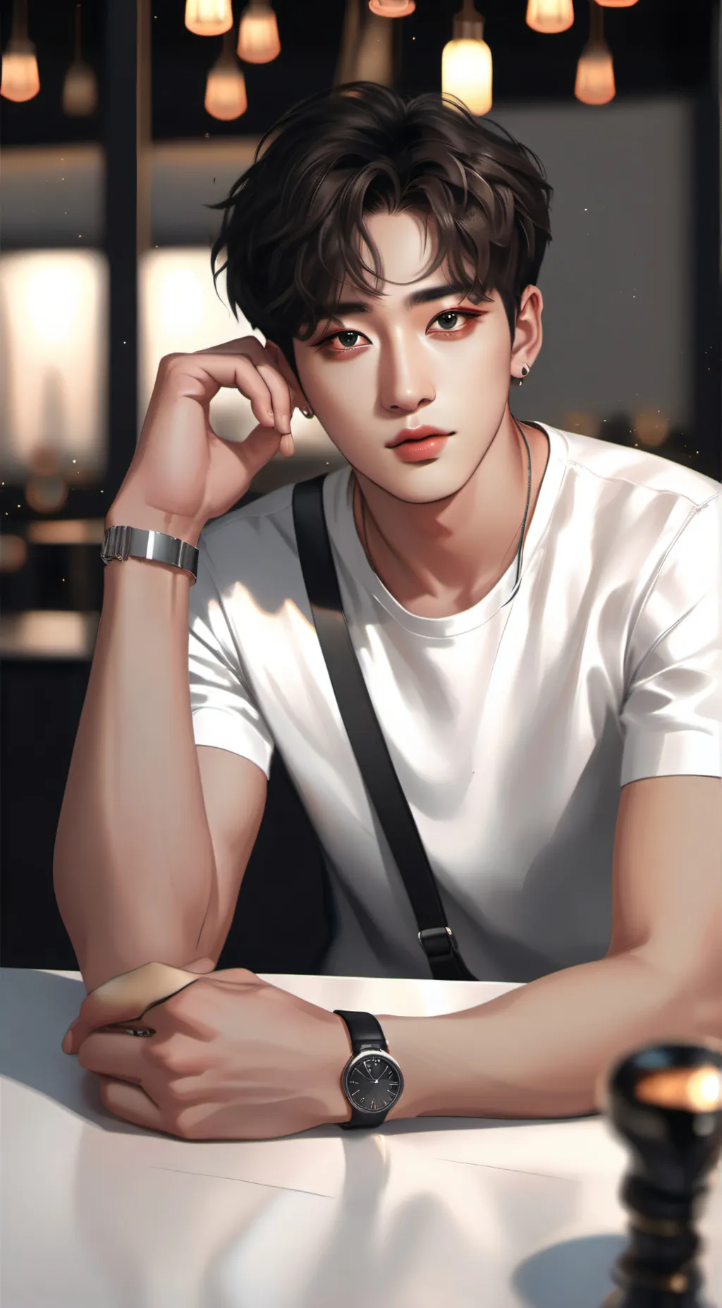 ai character: ~Bang Chan~ background