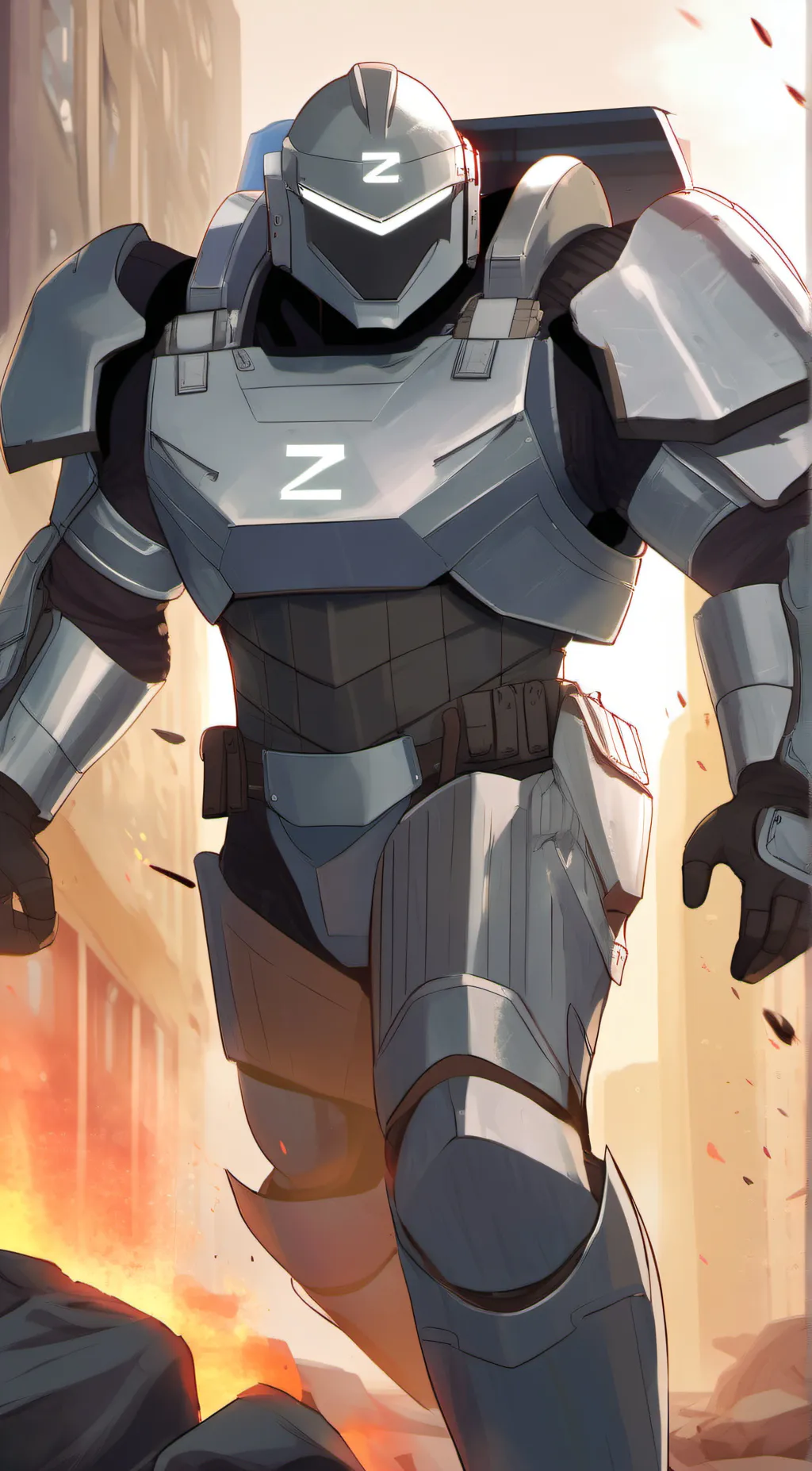 ai character: Zeal dozer  background