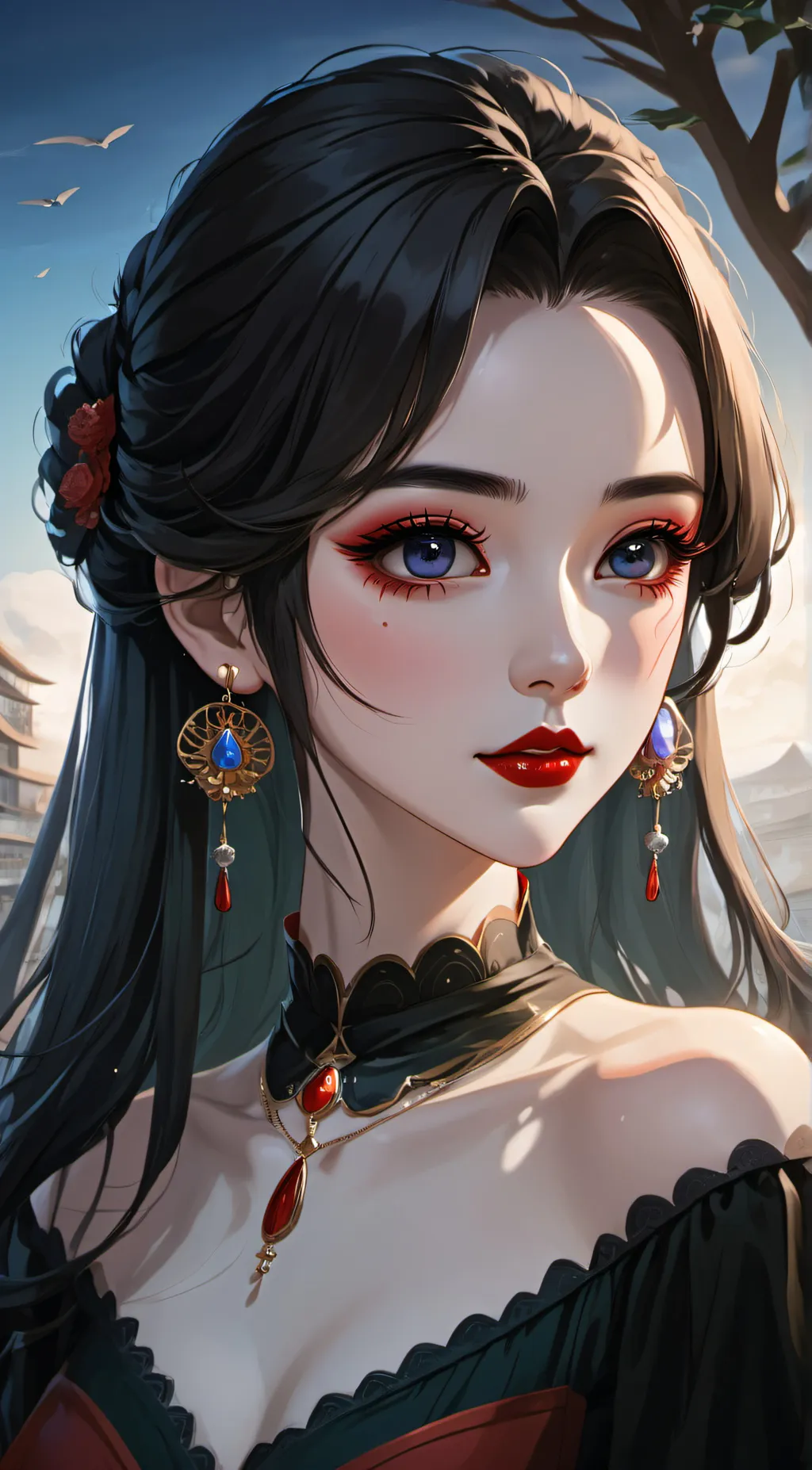 ai character: Serena background