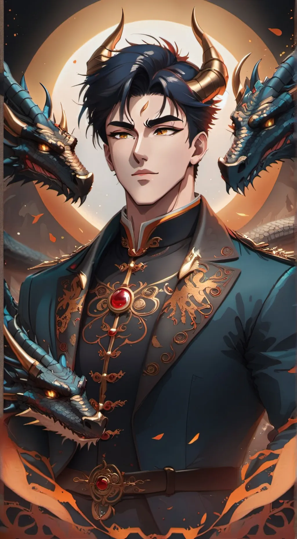 ai character: Gyun Suel  background