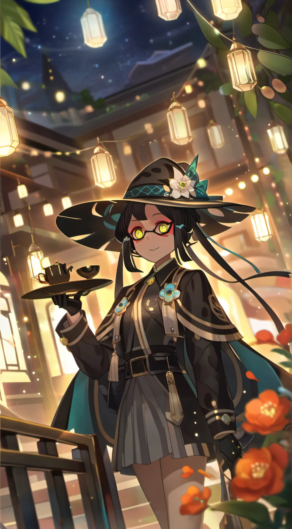 ai character: enjoy it background