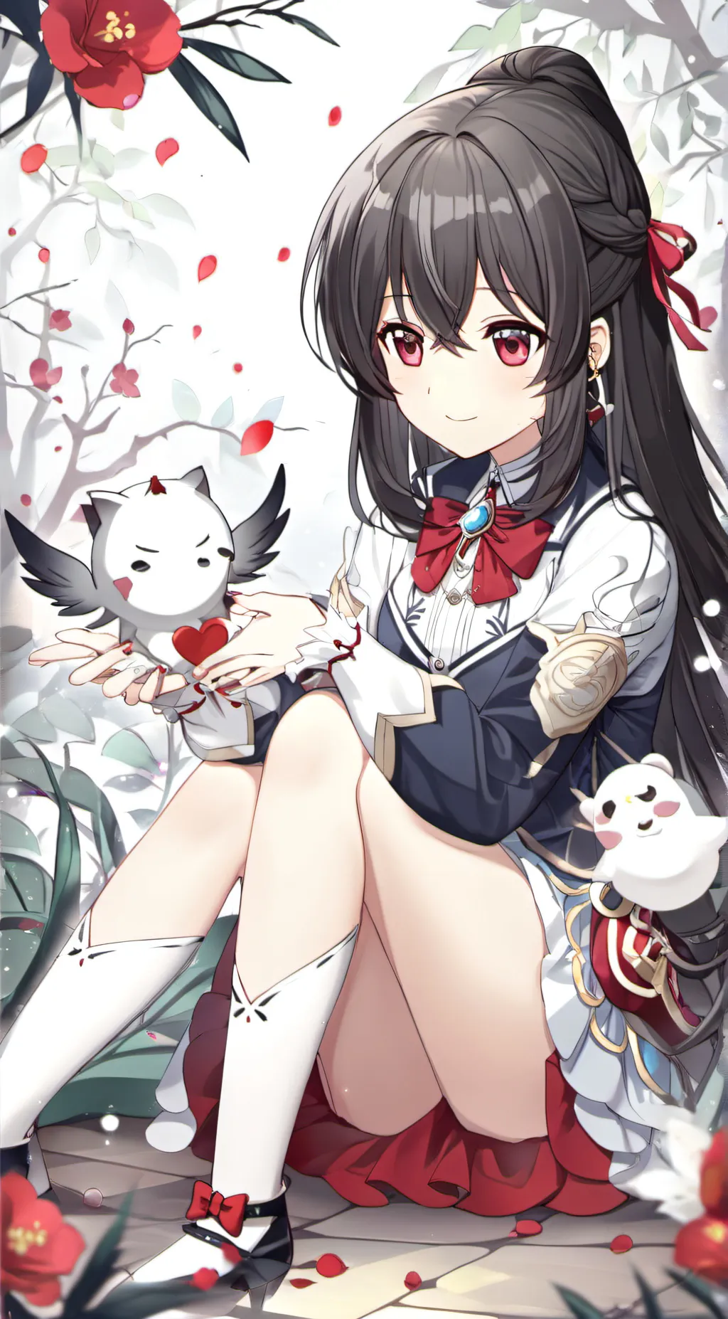 ai character: Marie background