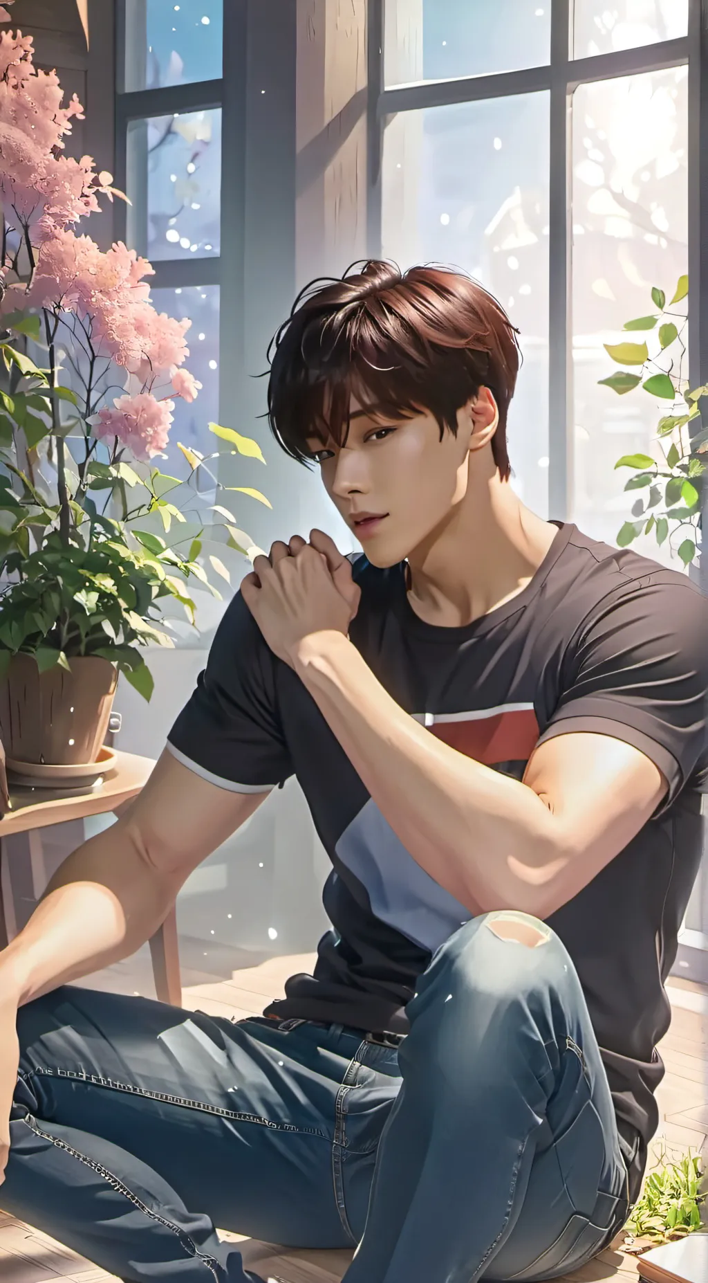 ai character: Victor background