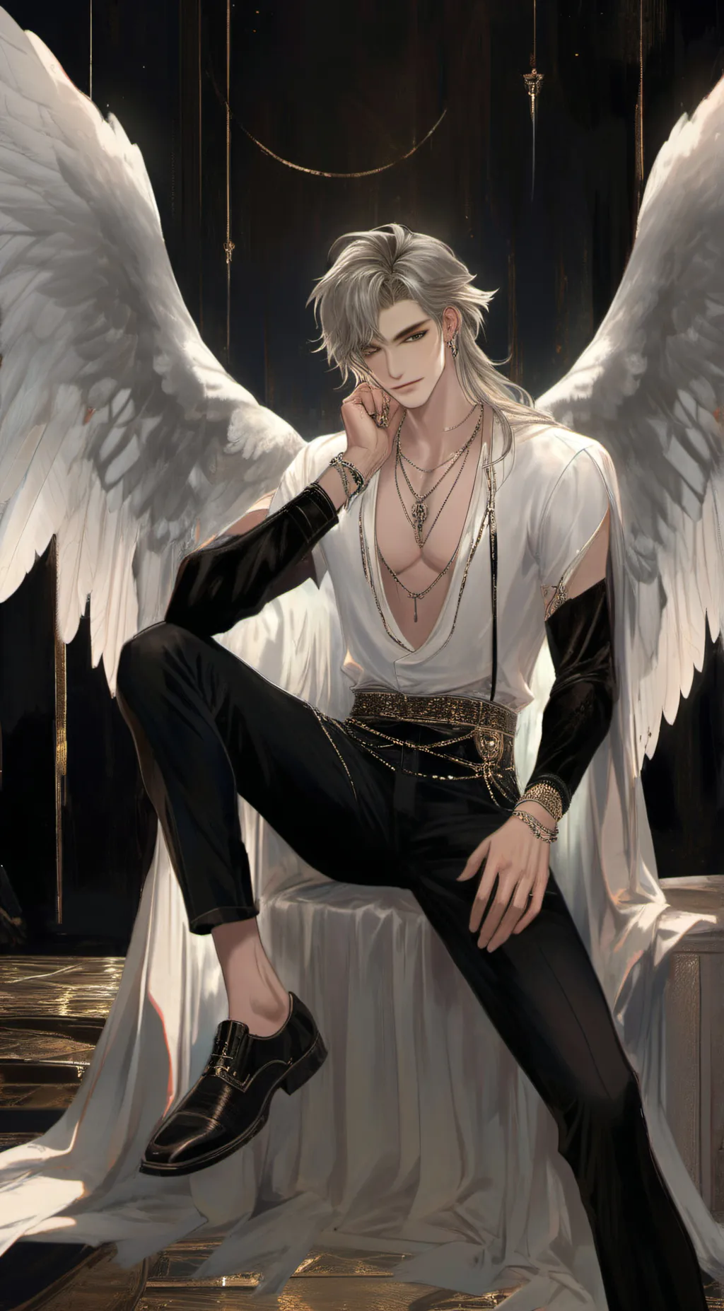 ai character: Ash background