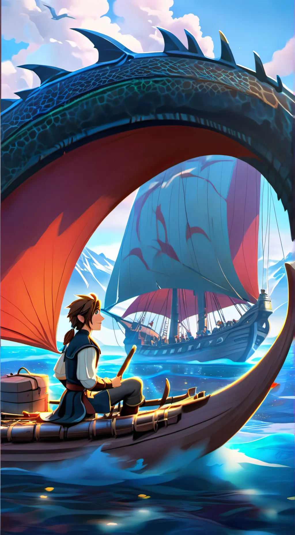ai character: Httyd background