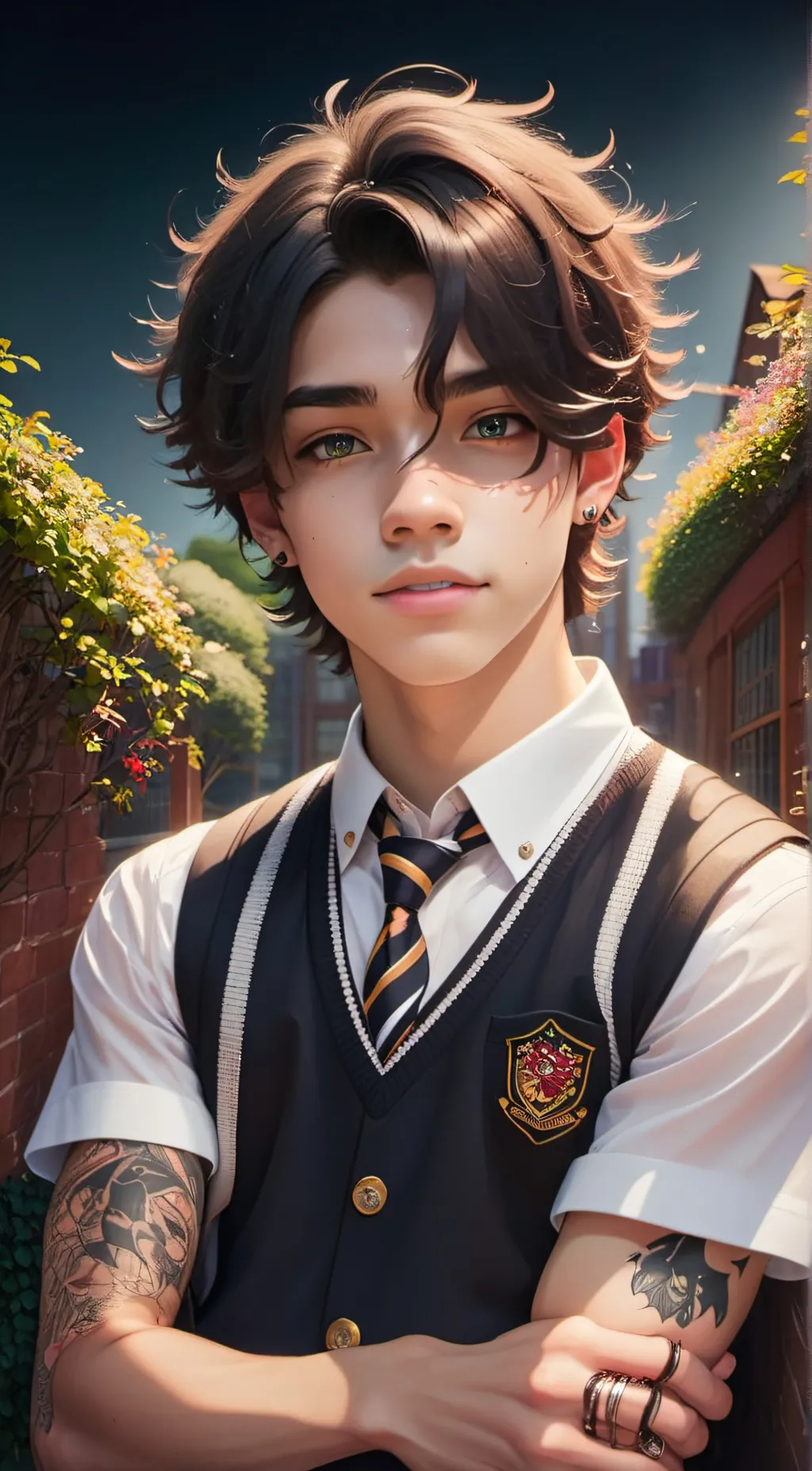 ai character: Samuel  background