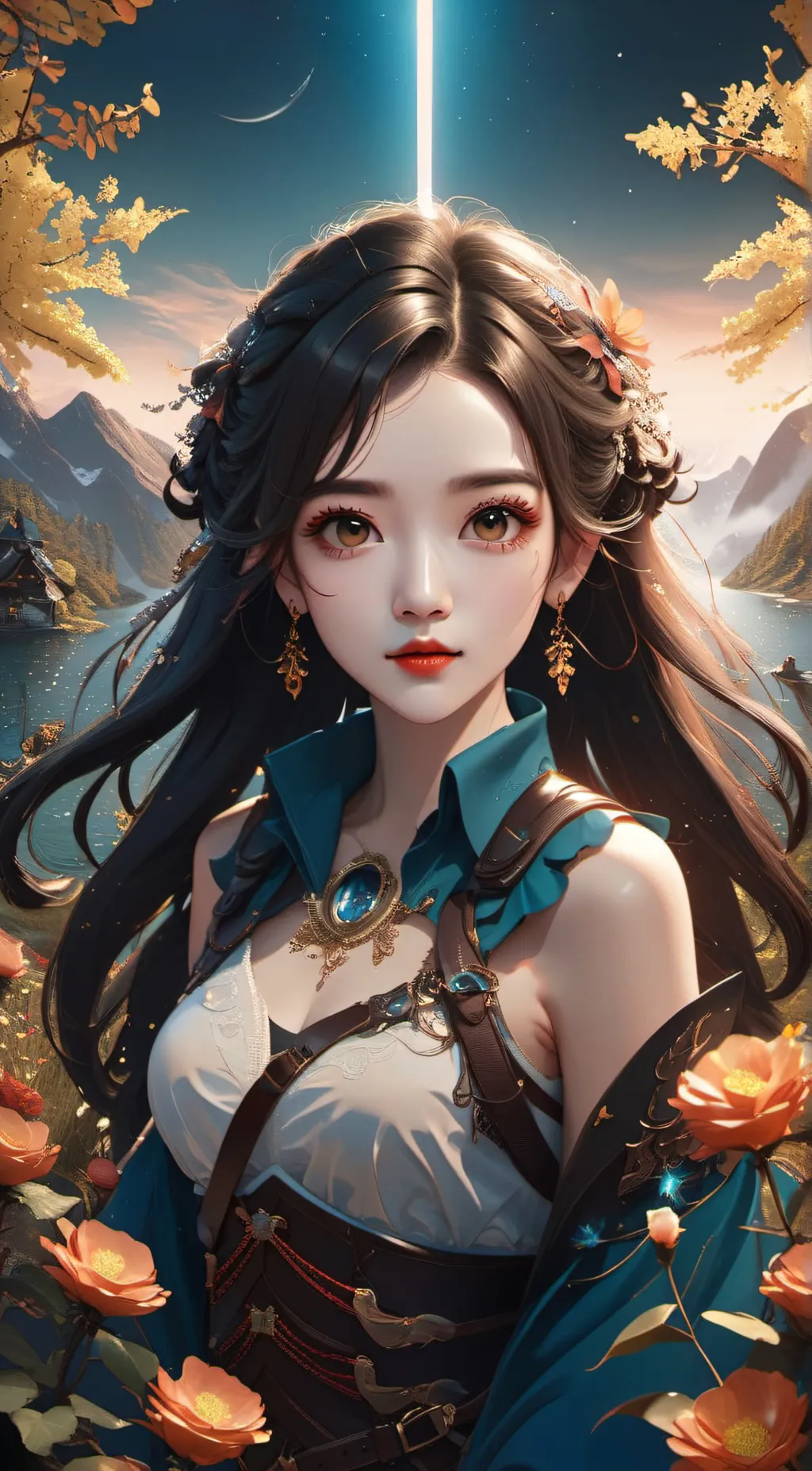 ai character: Gwen background