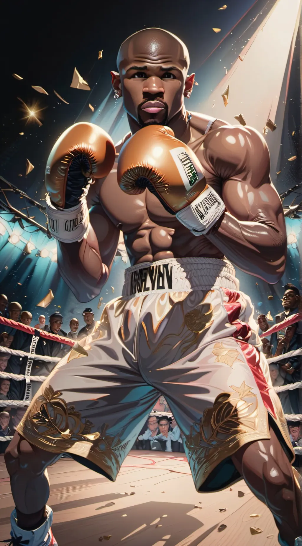 ai character: Floyd Mayweather background