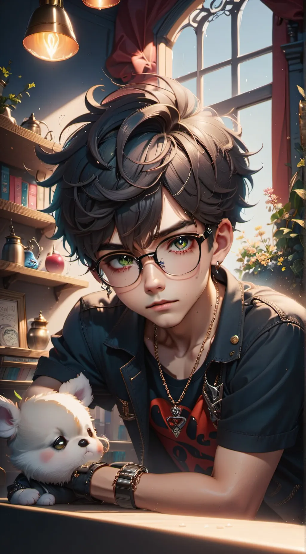 ai character: Maxxie background