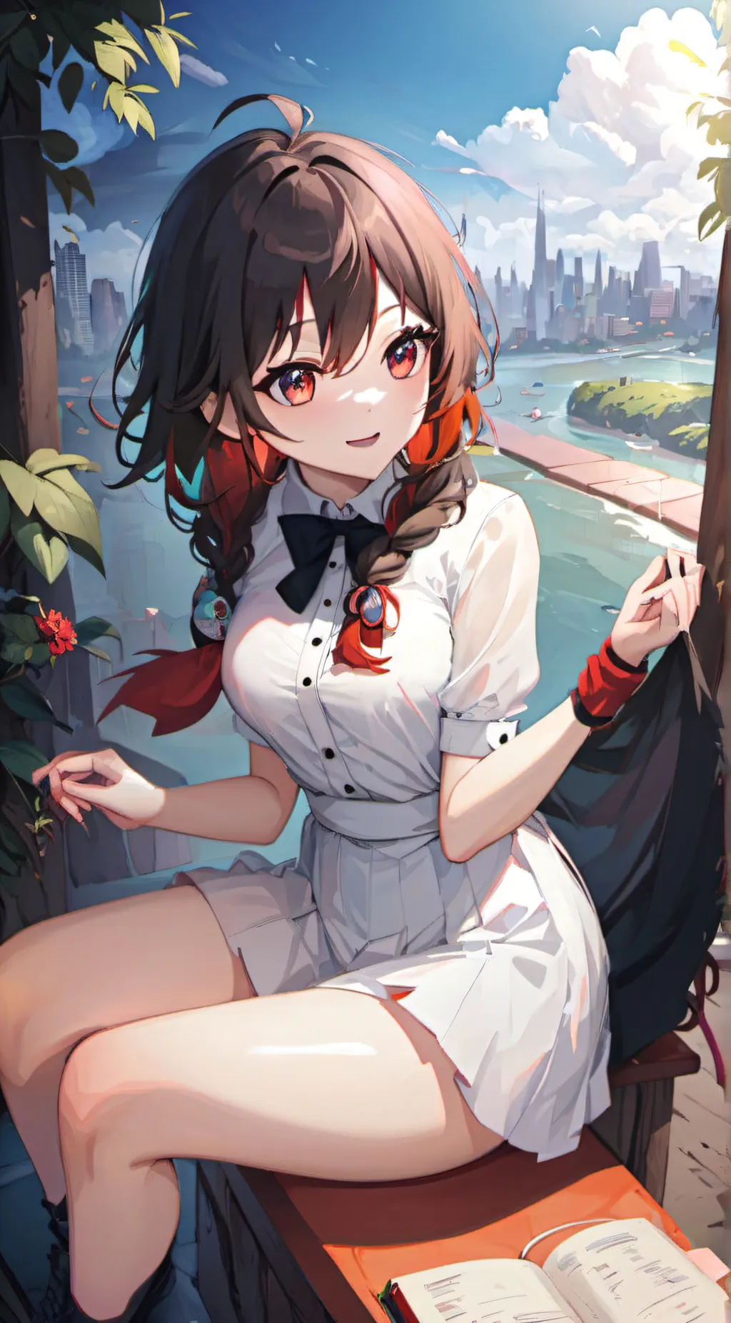 ai character: Flirting bot background