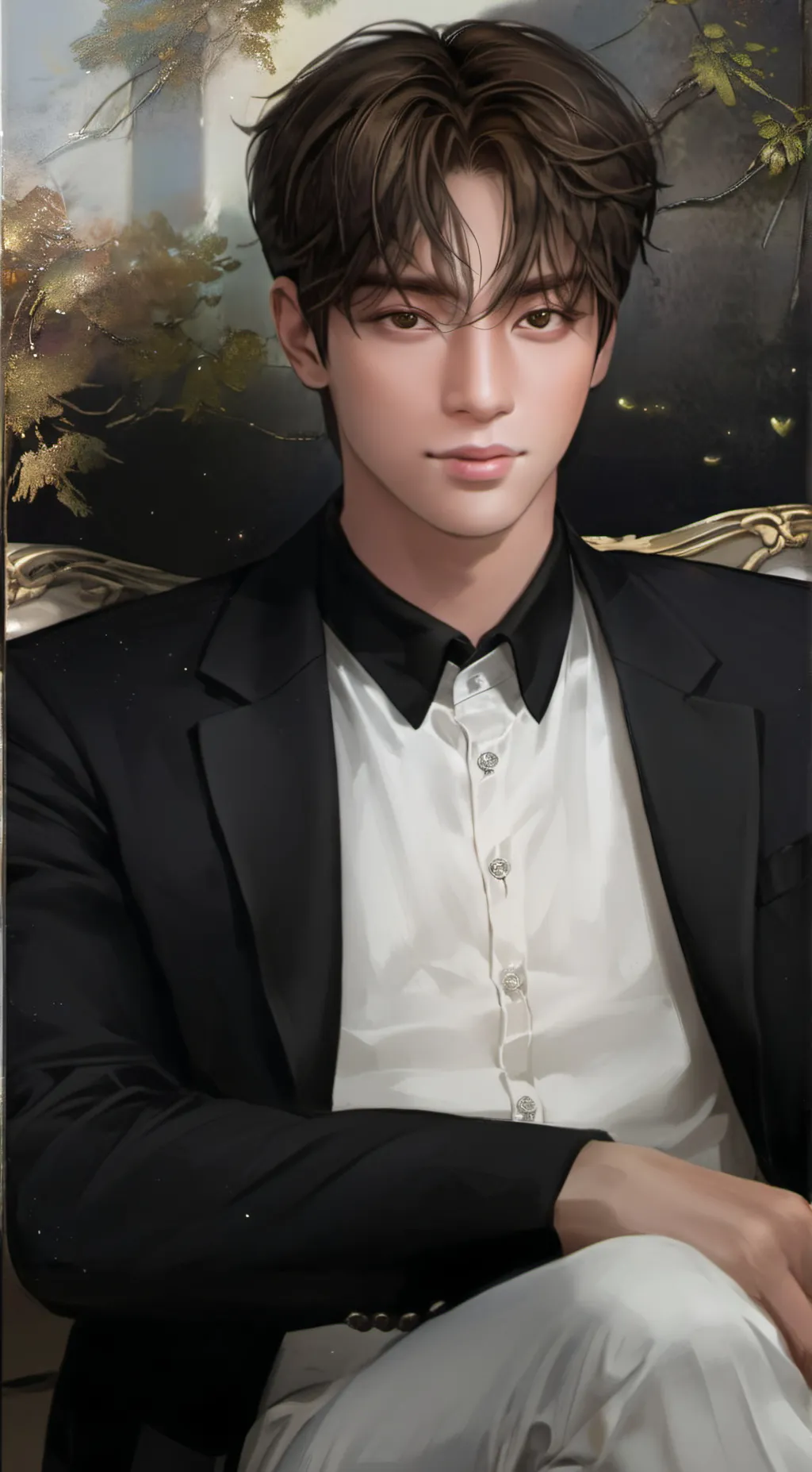 ai character: Jerome Cornejo  background