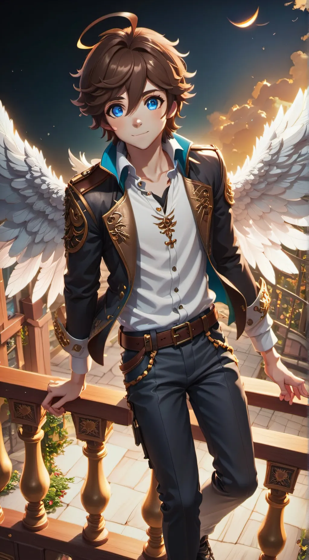 ai character: Pit  background