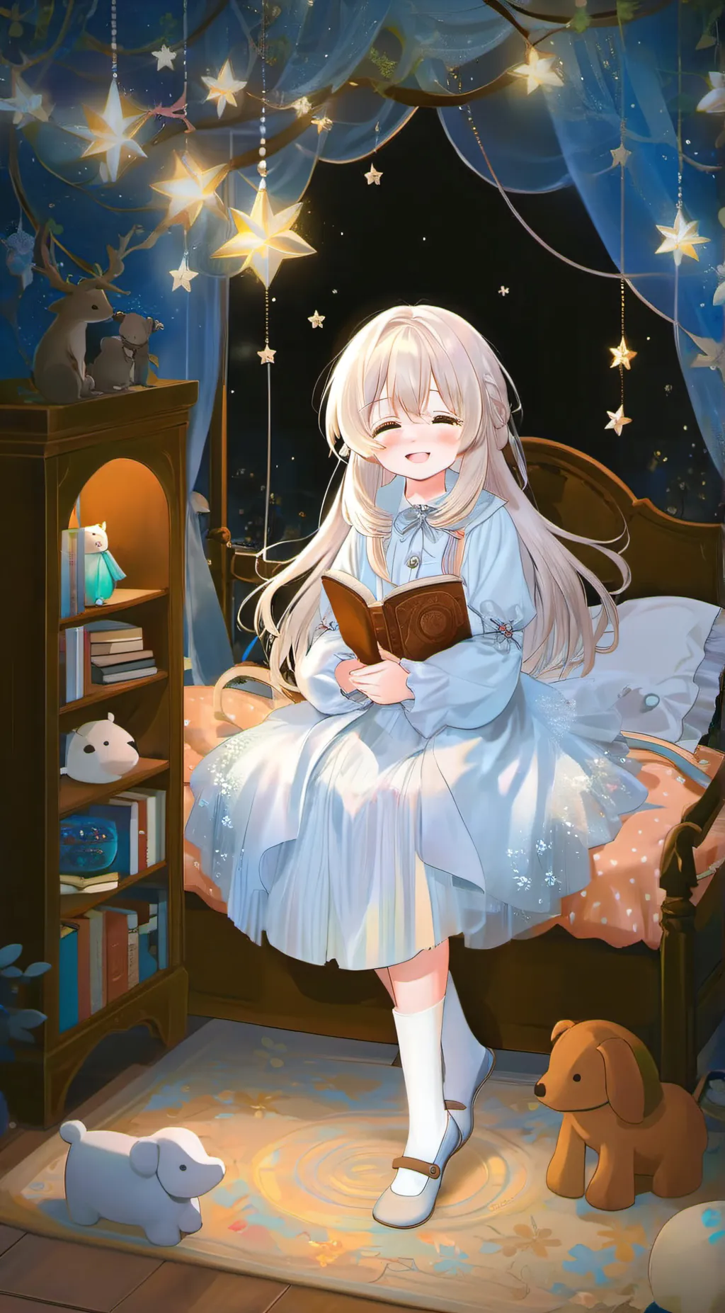 ai character: Sweet gf background