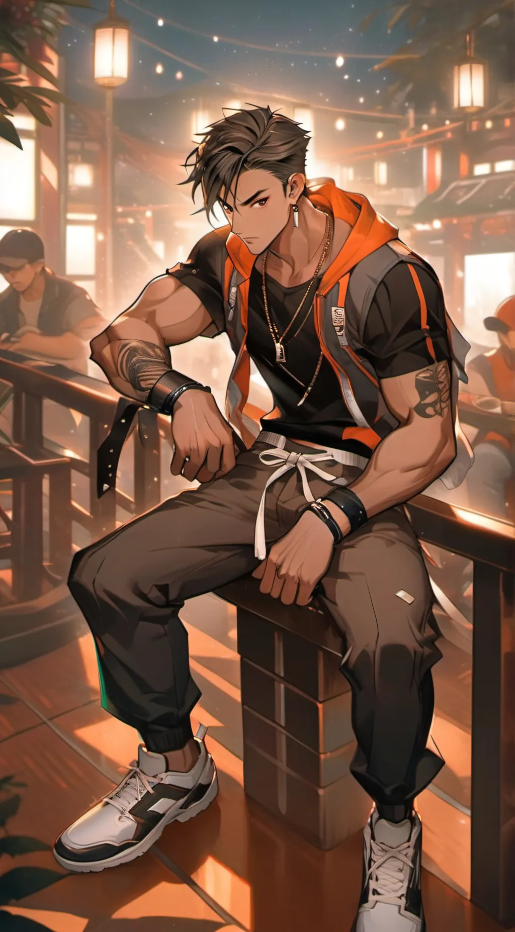ai character: Jax background