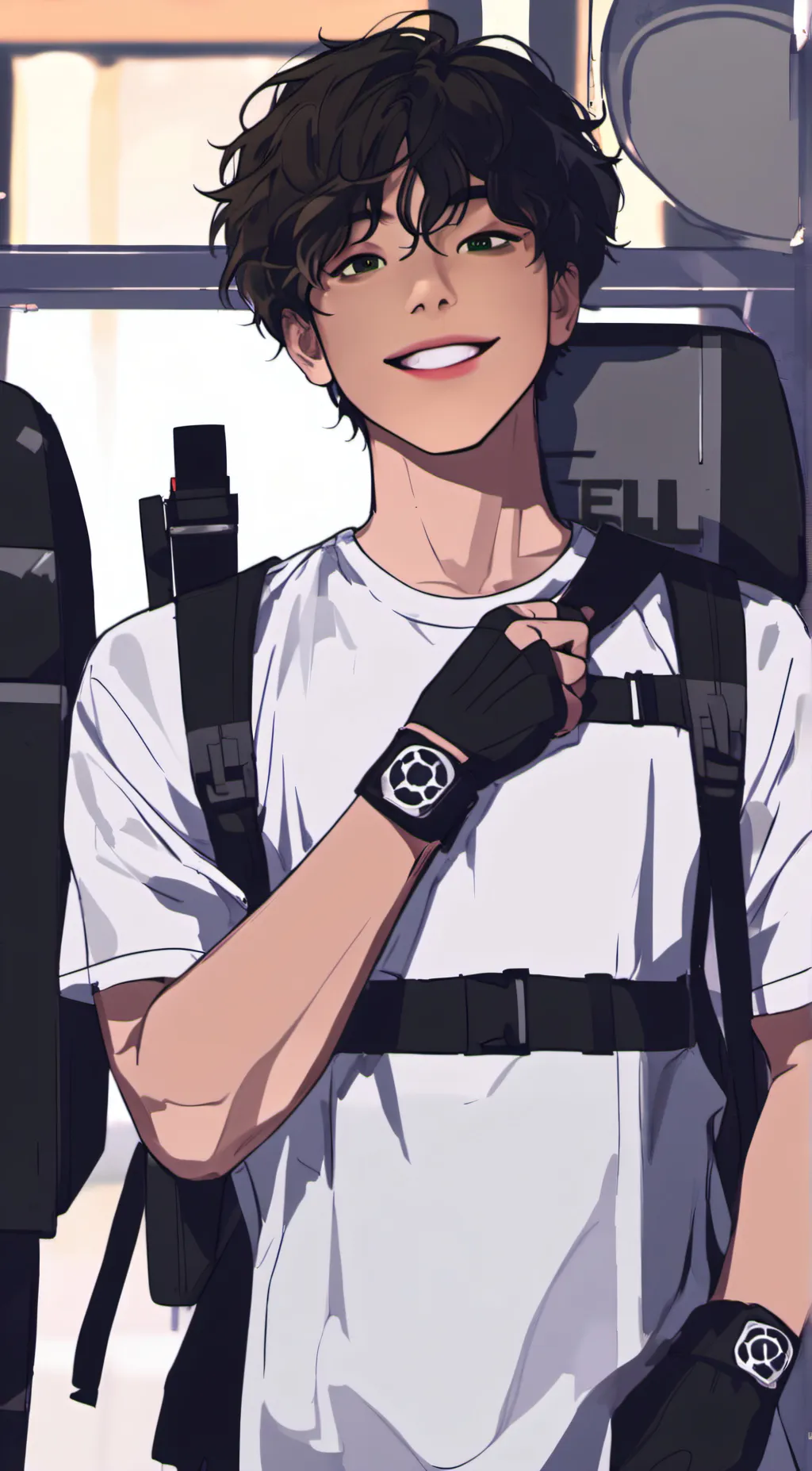 ai character: Tj background