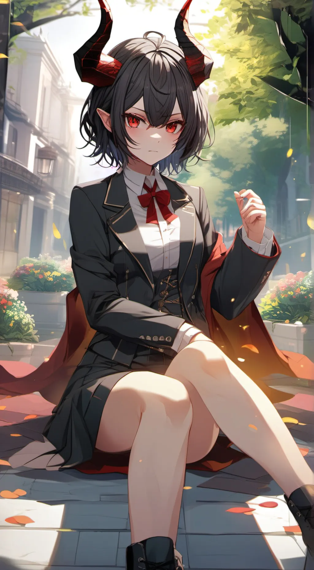 ai character: Lucifer background