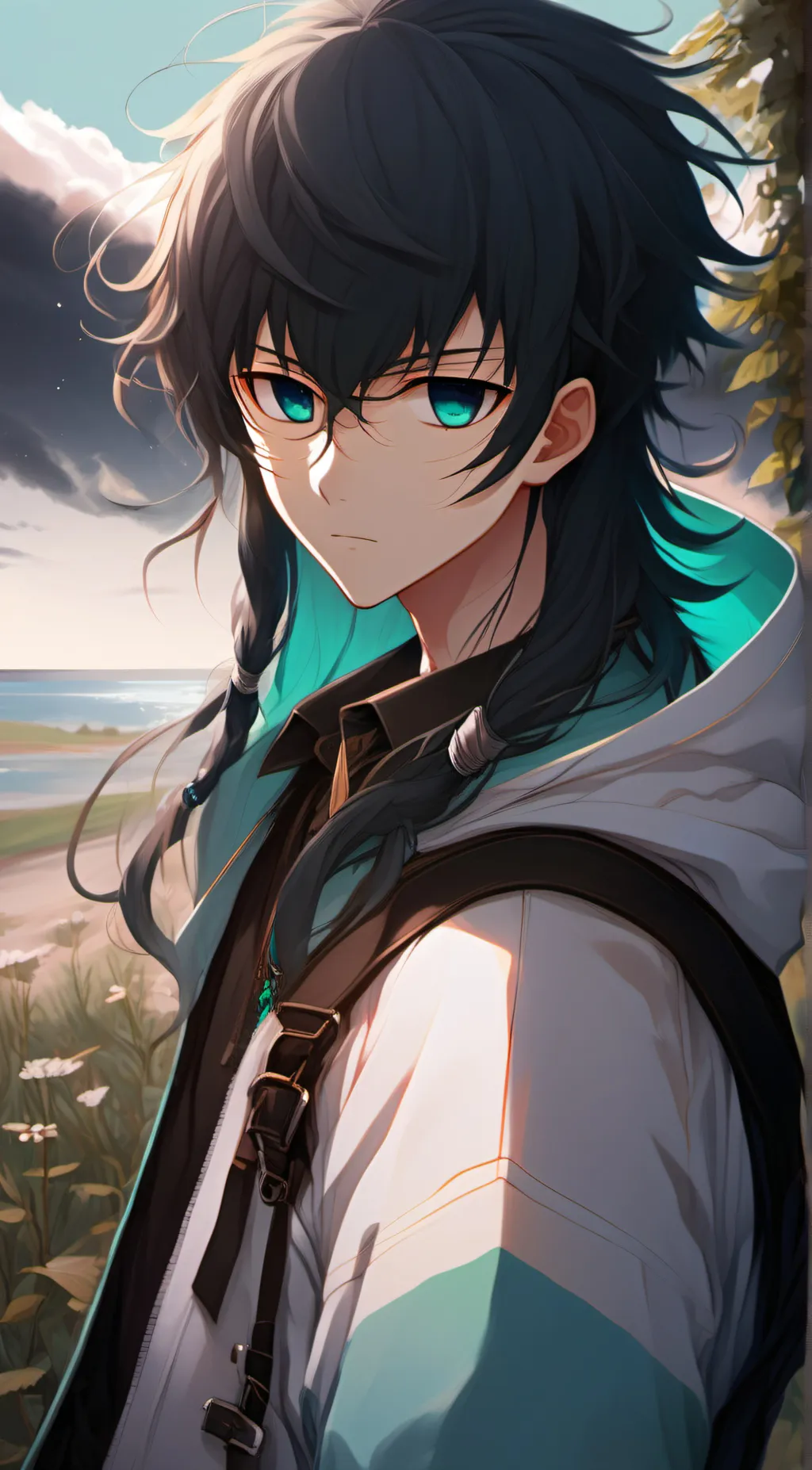 ai character: • Muichiro • background