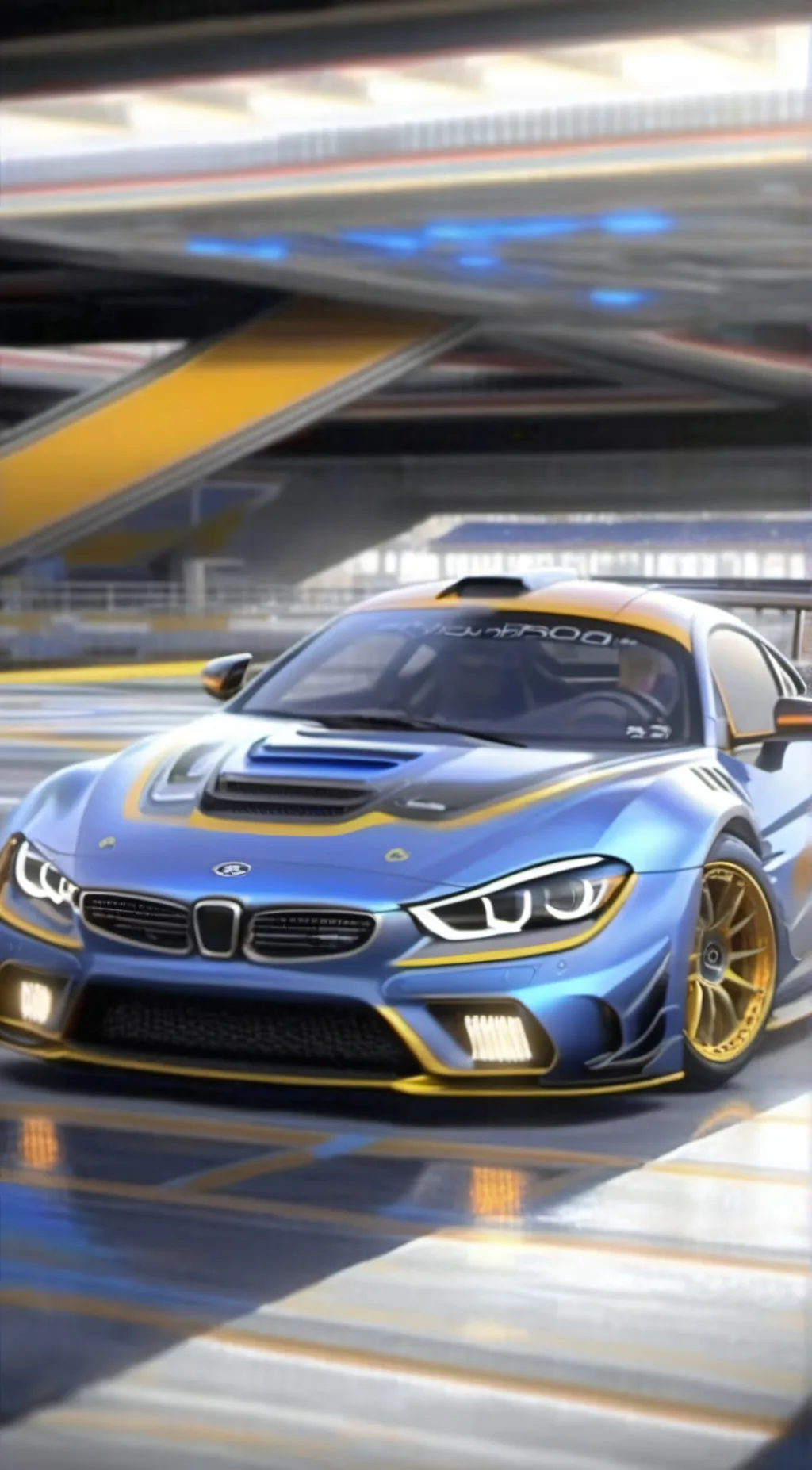 ai character: BMW M3 GT3 background