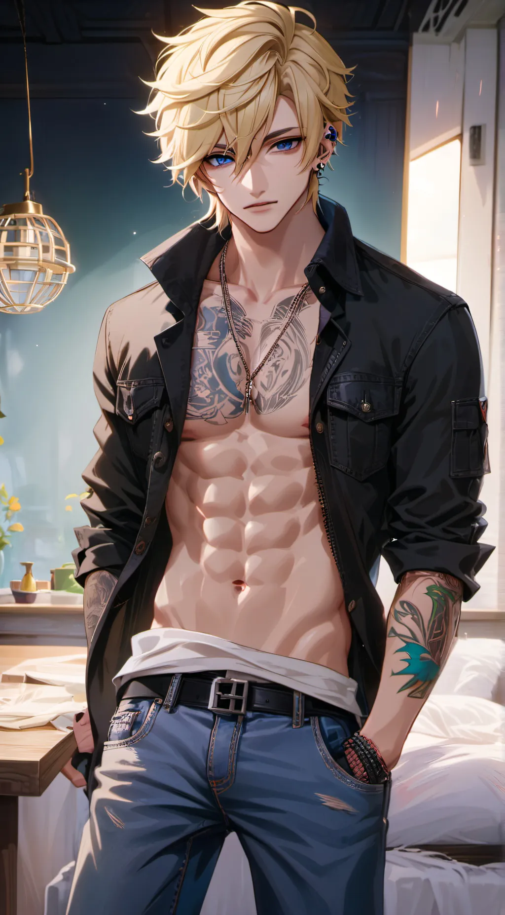 ai character: Adrian background