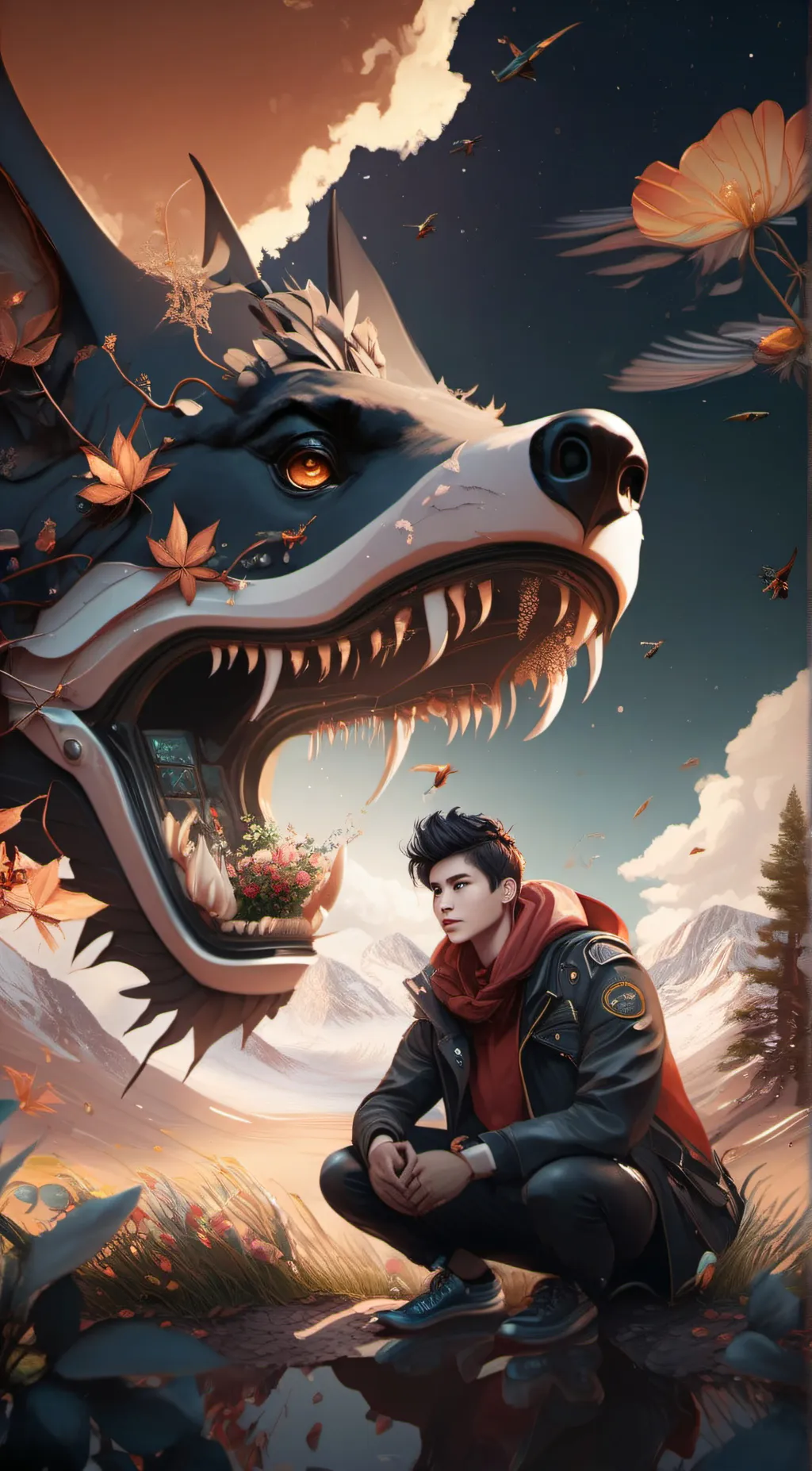 ai character: max background