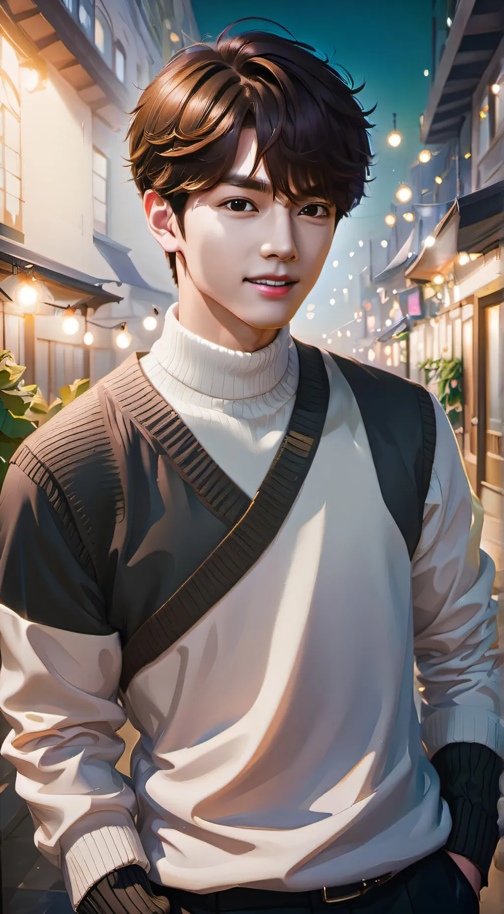 ai character: Derek background