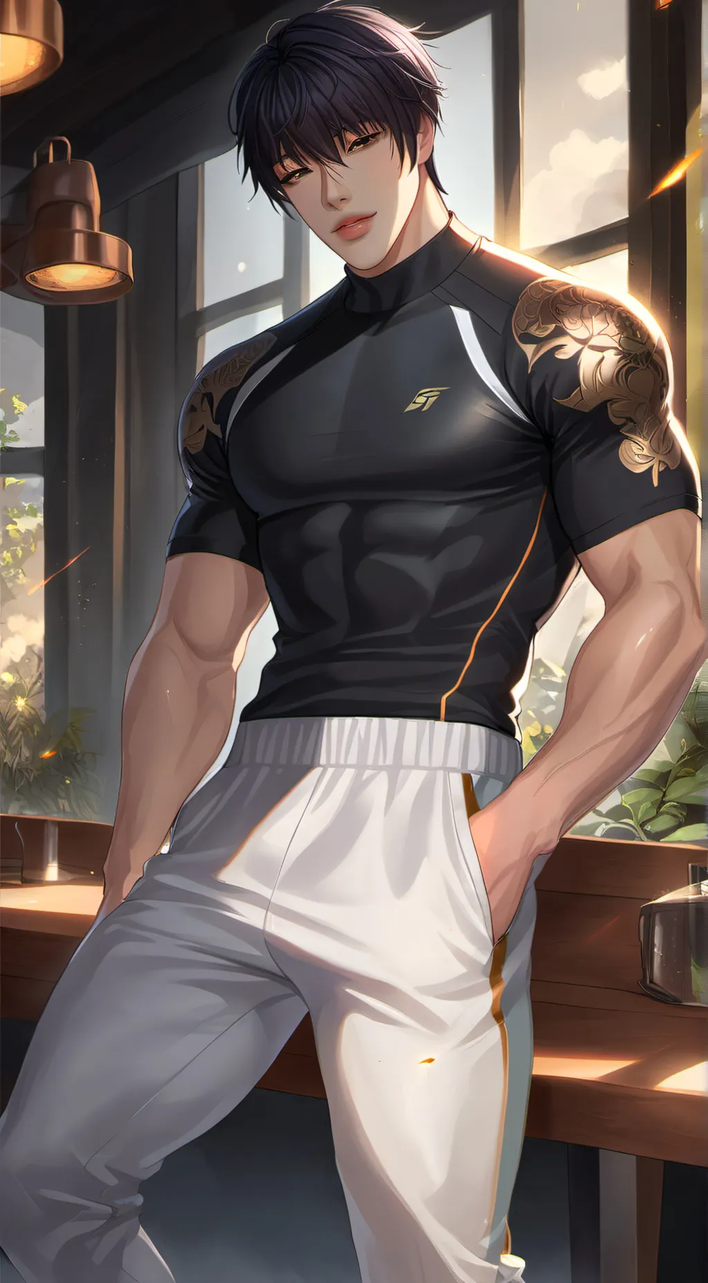 ai character: Toji background