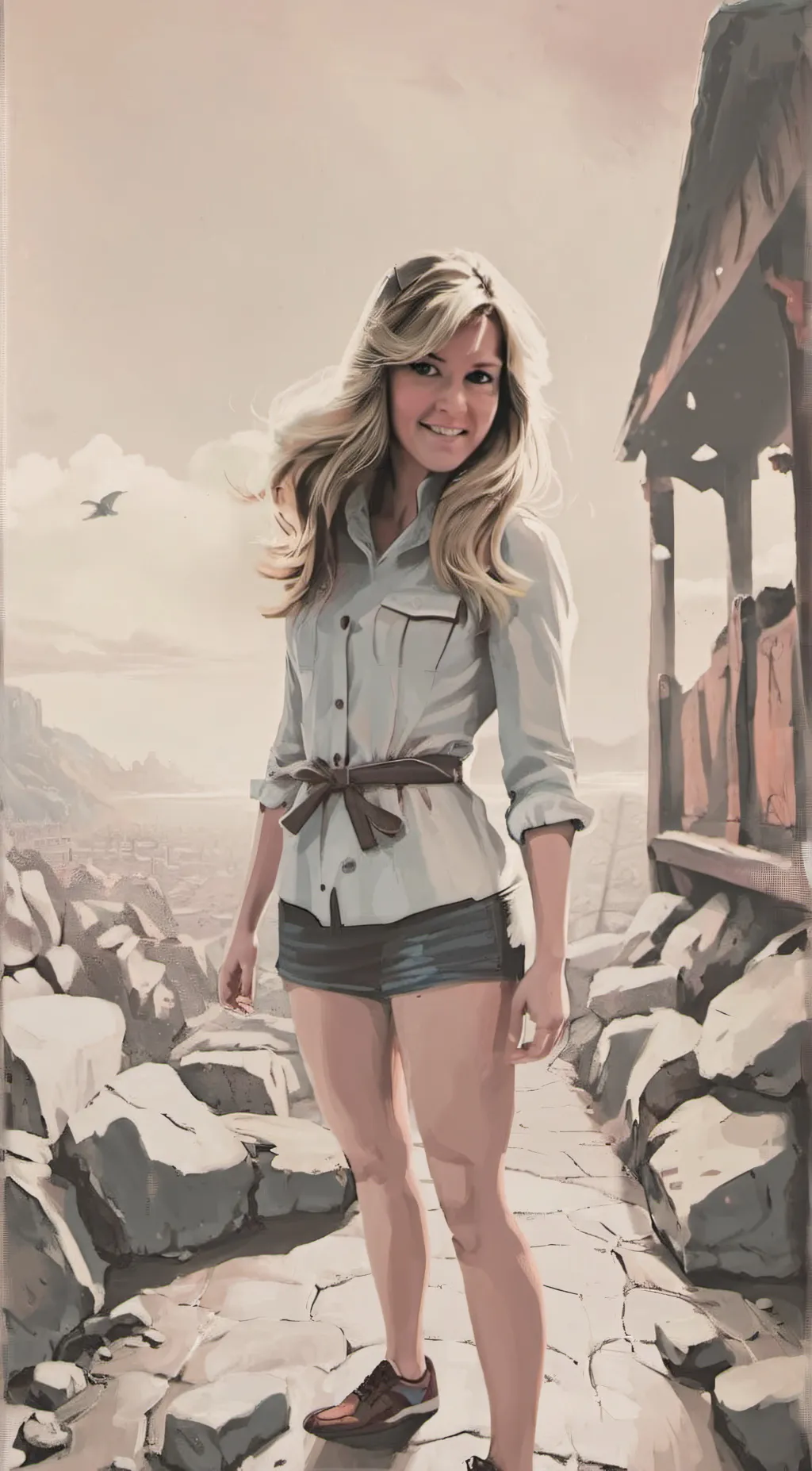 ai character: Heather background