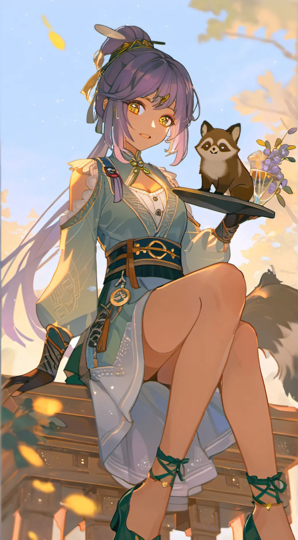 ai character: Niki background