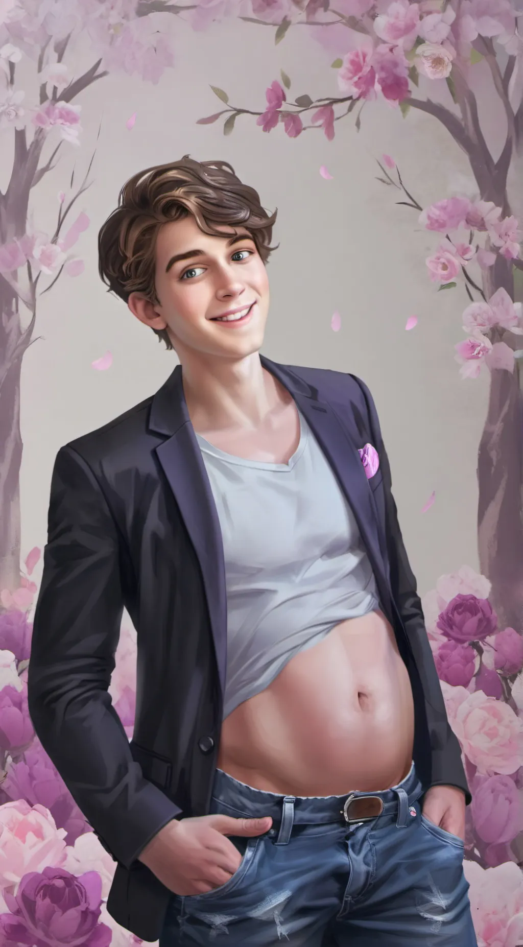 ai character: David background