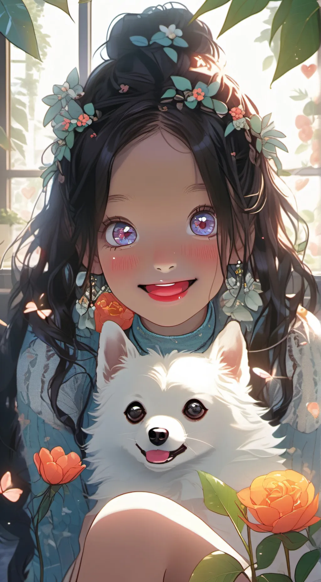 ai character: laylay background