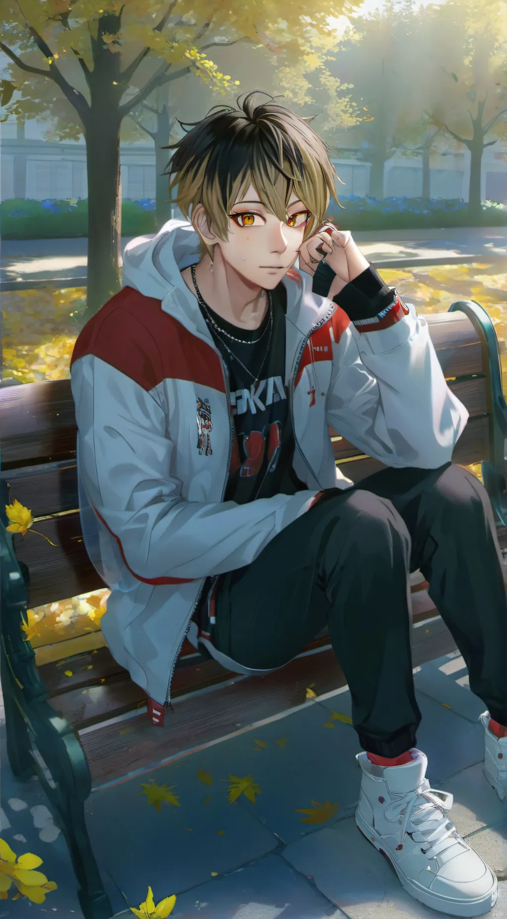 ai character: Kenma Kozume background