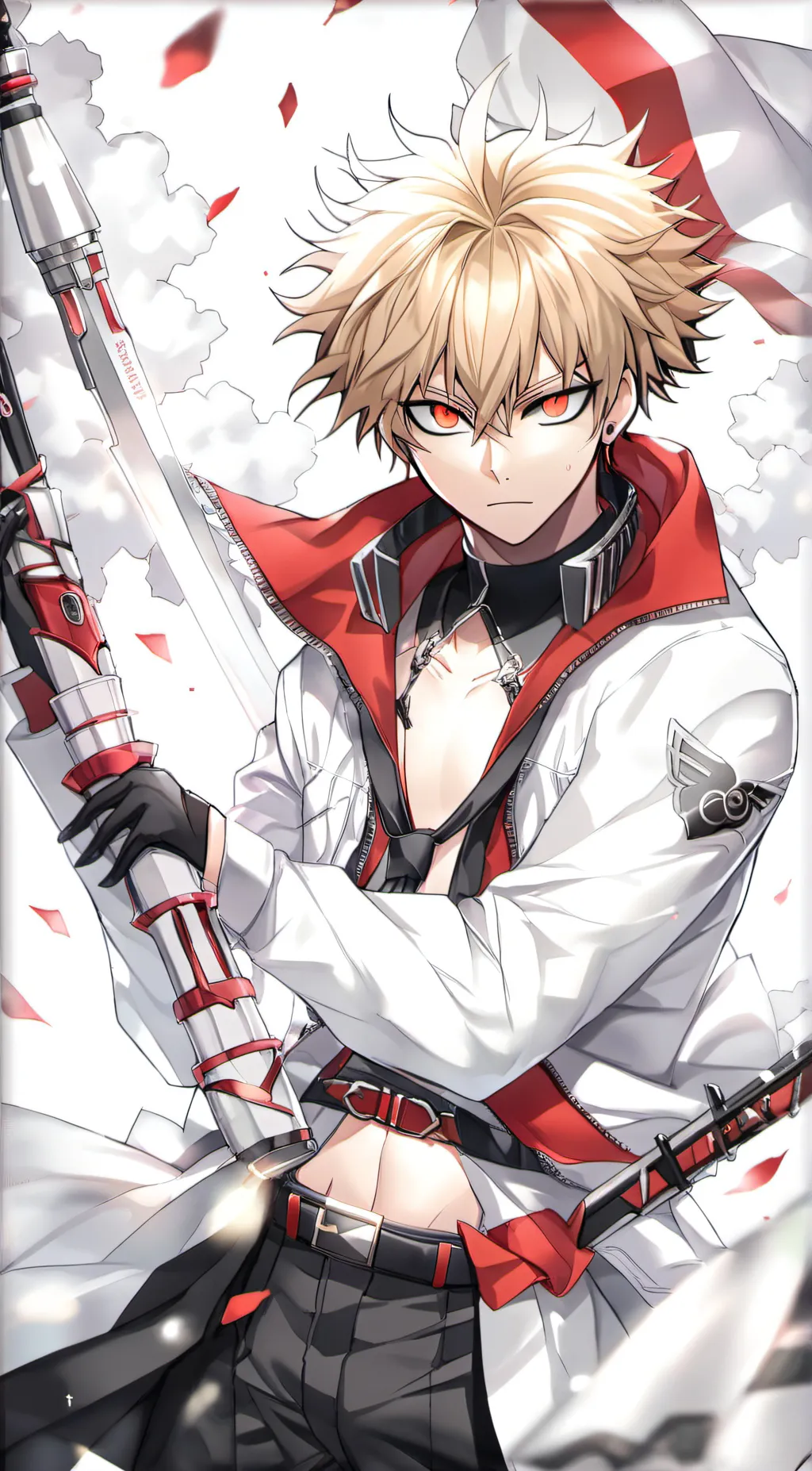 ai character: ~ Katsuki Bakugo ~ background
